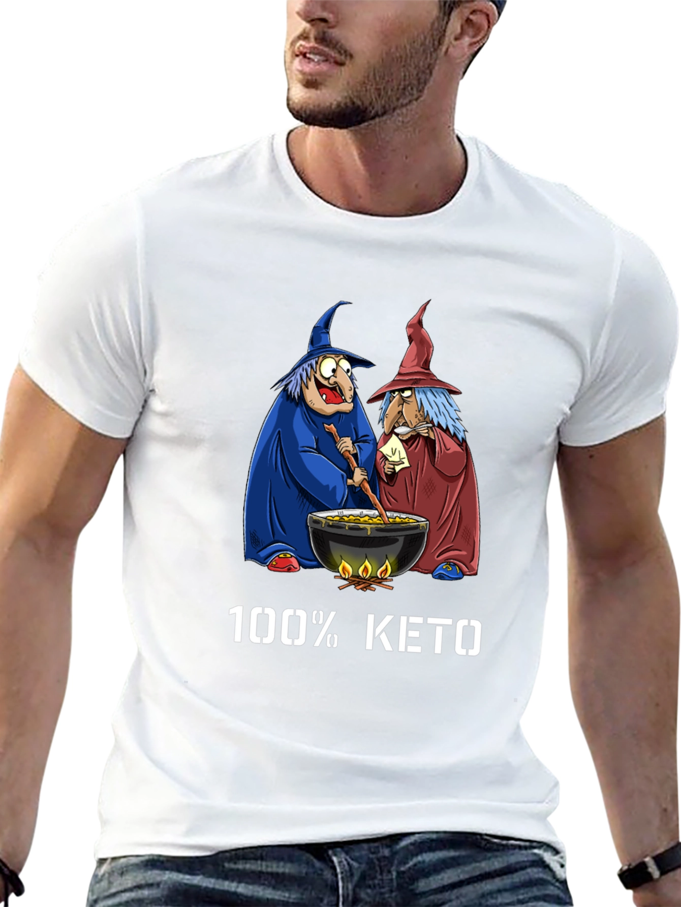100% Keto Witches Brew T-Shirt