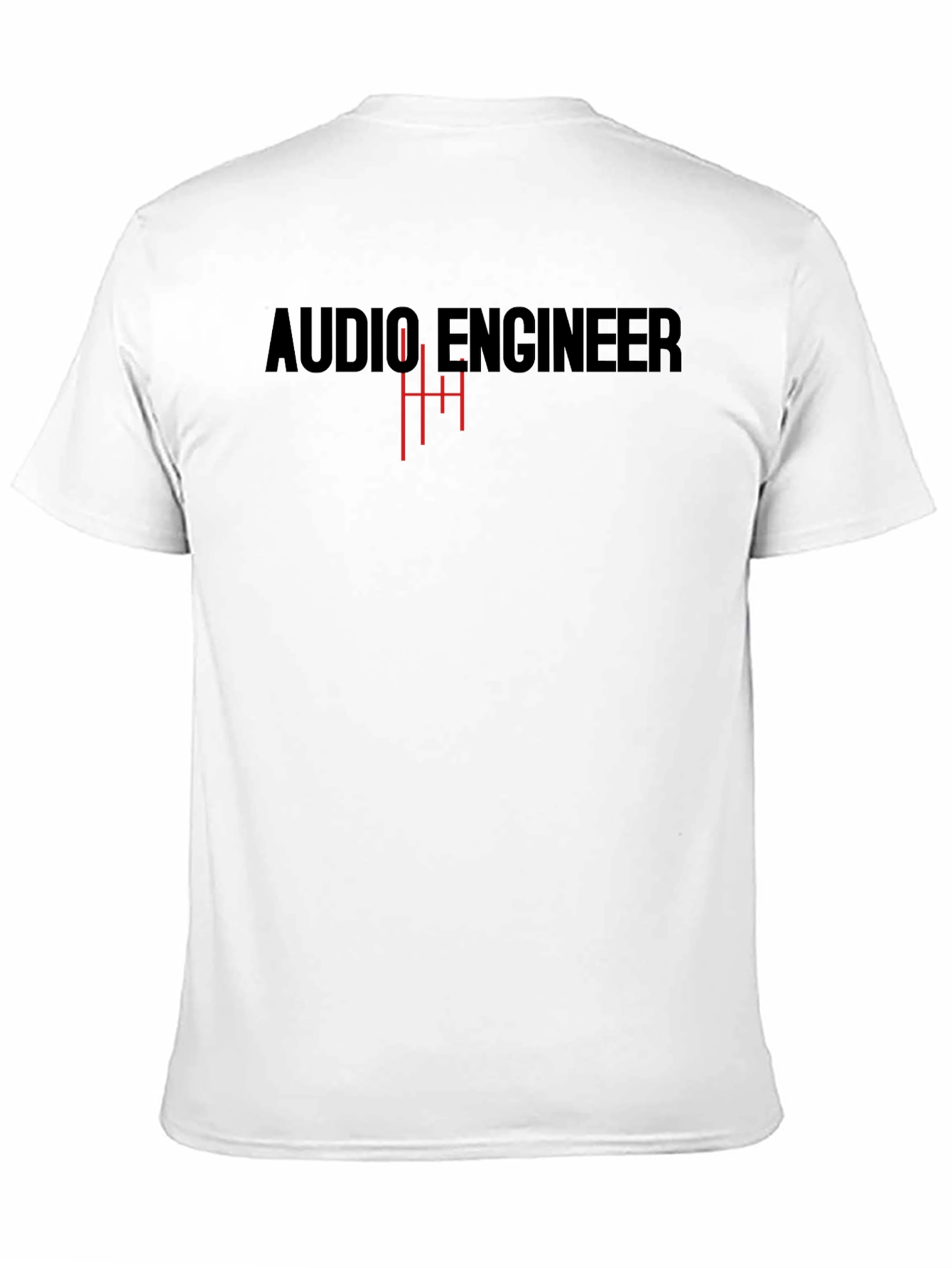 Audio Engineer T-Shirt - Black Tee