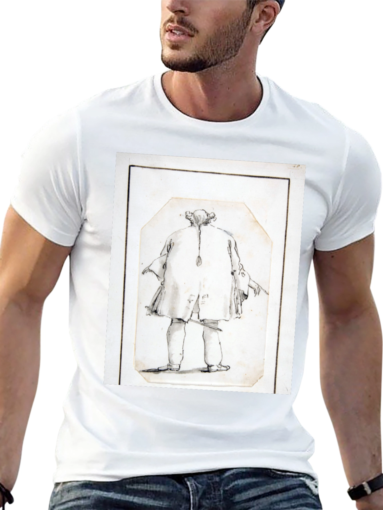 Sketch Art Graphic Tee