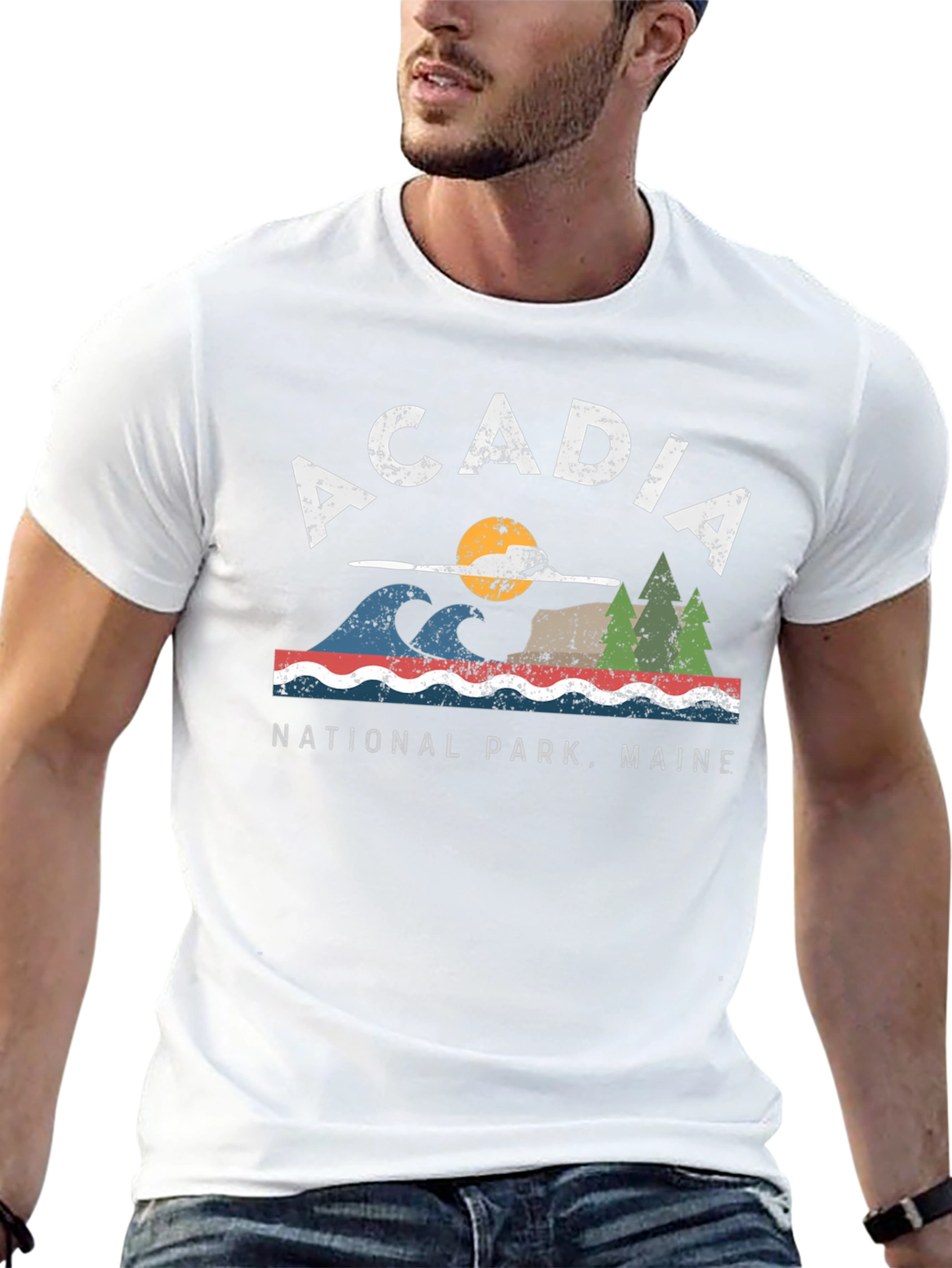Acadia National Park Maine Graphic Tee