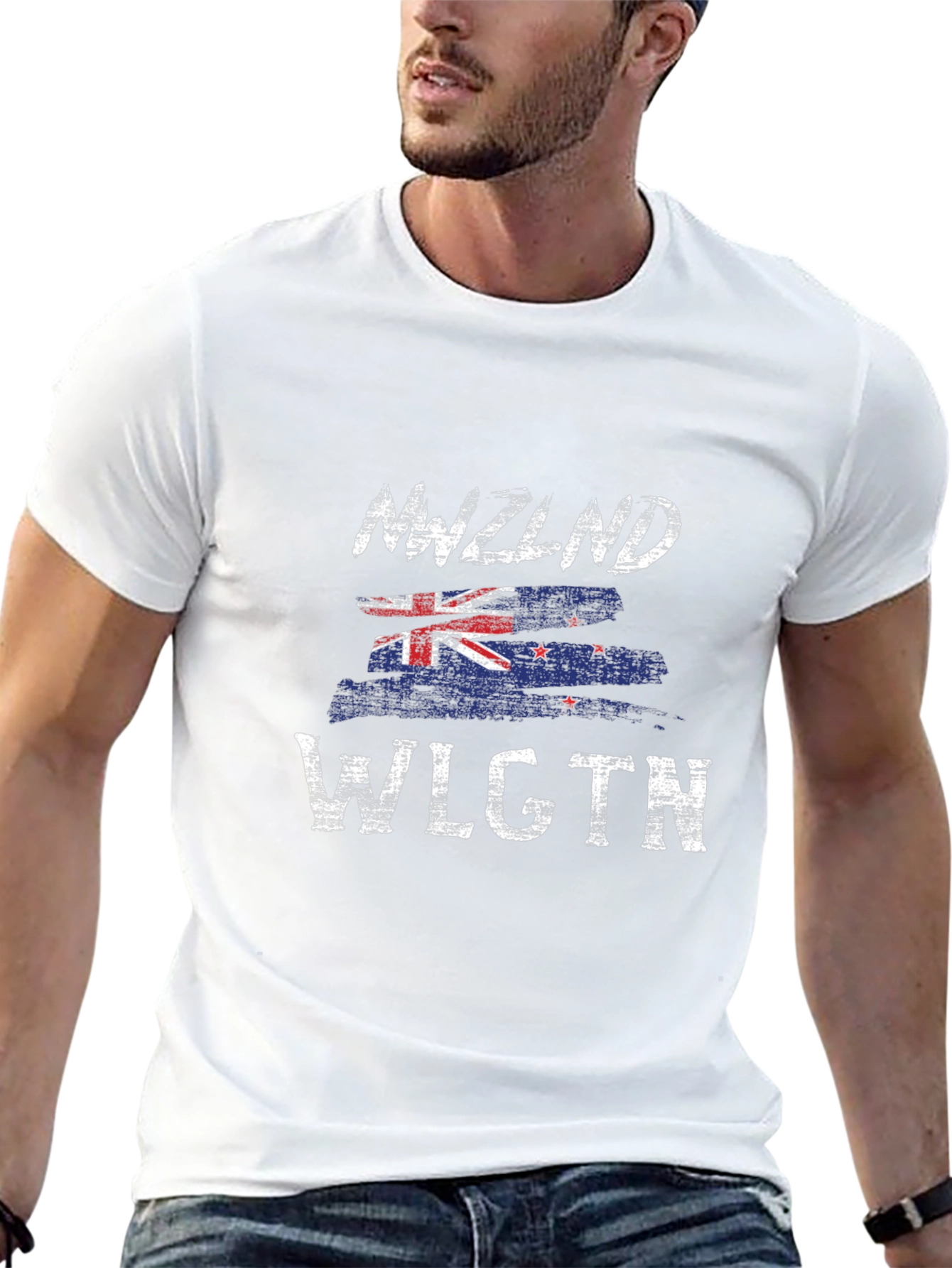 New Zealand Flag T-Shirt - Wellington