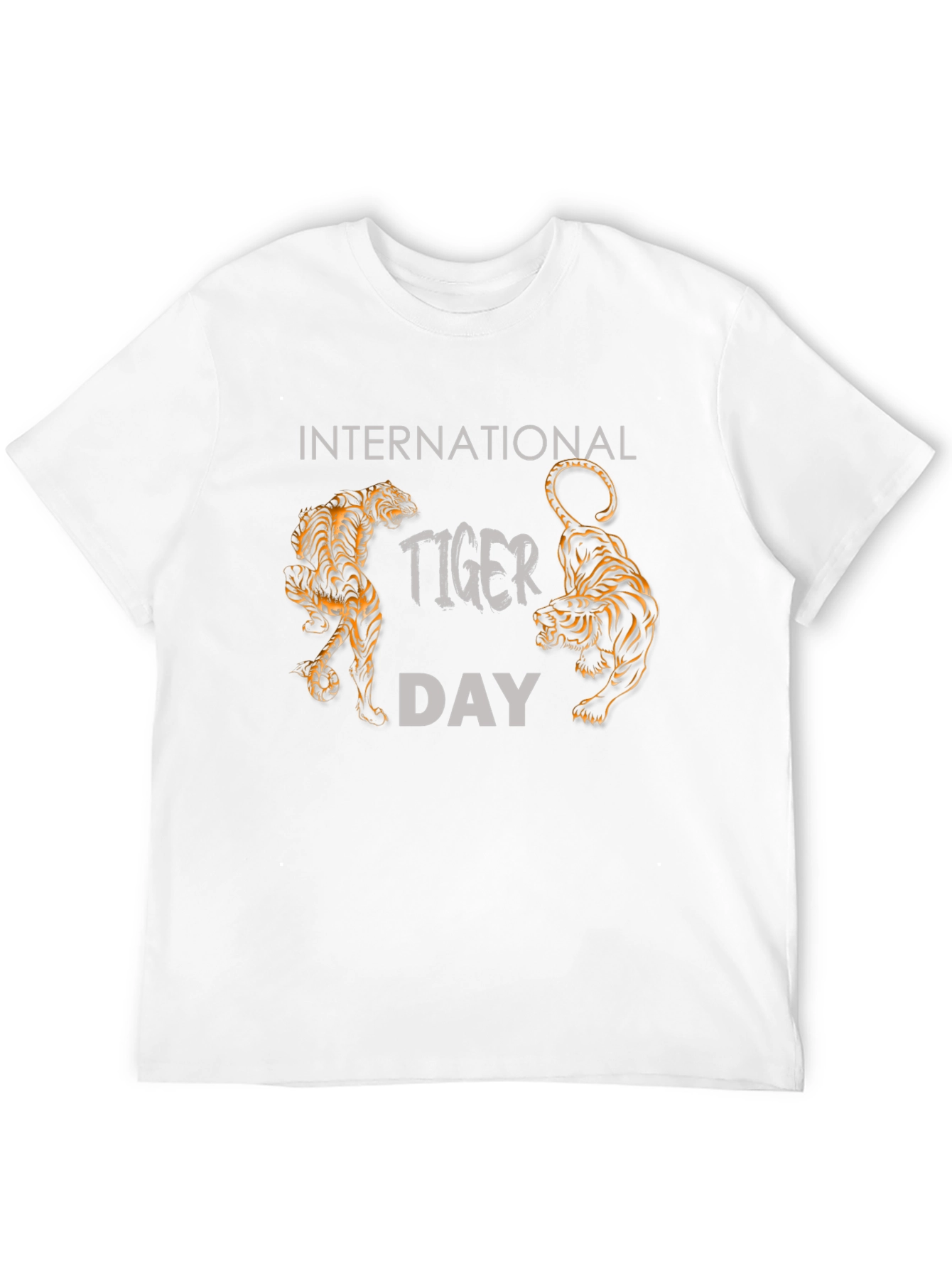 International Tiger Day Black T-Shirt