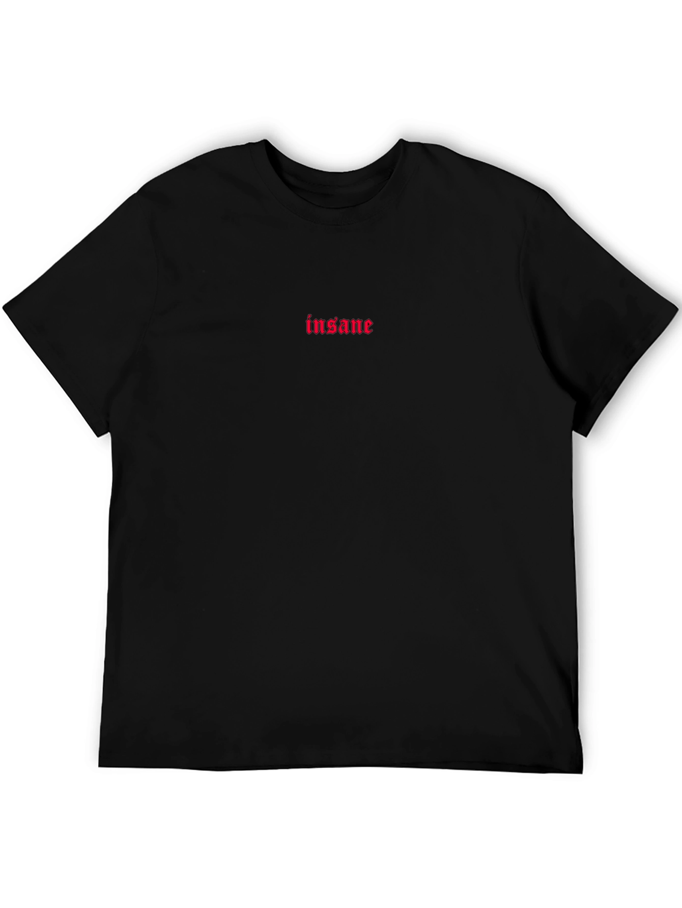Insane Graphic Black T-Shirt