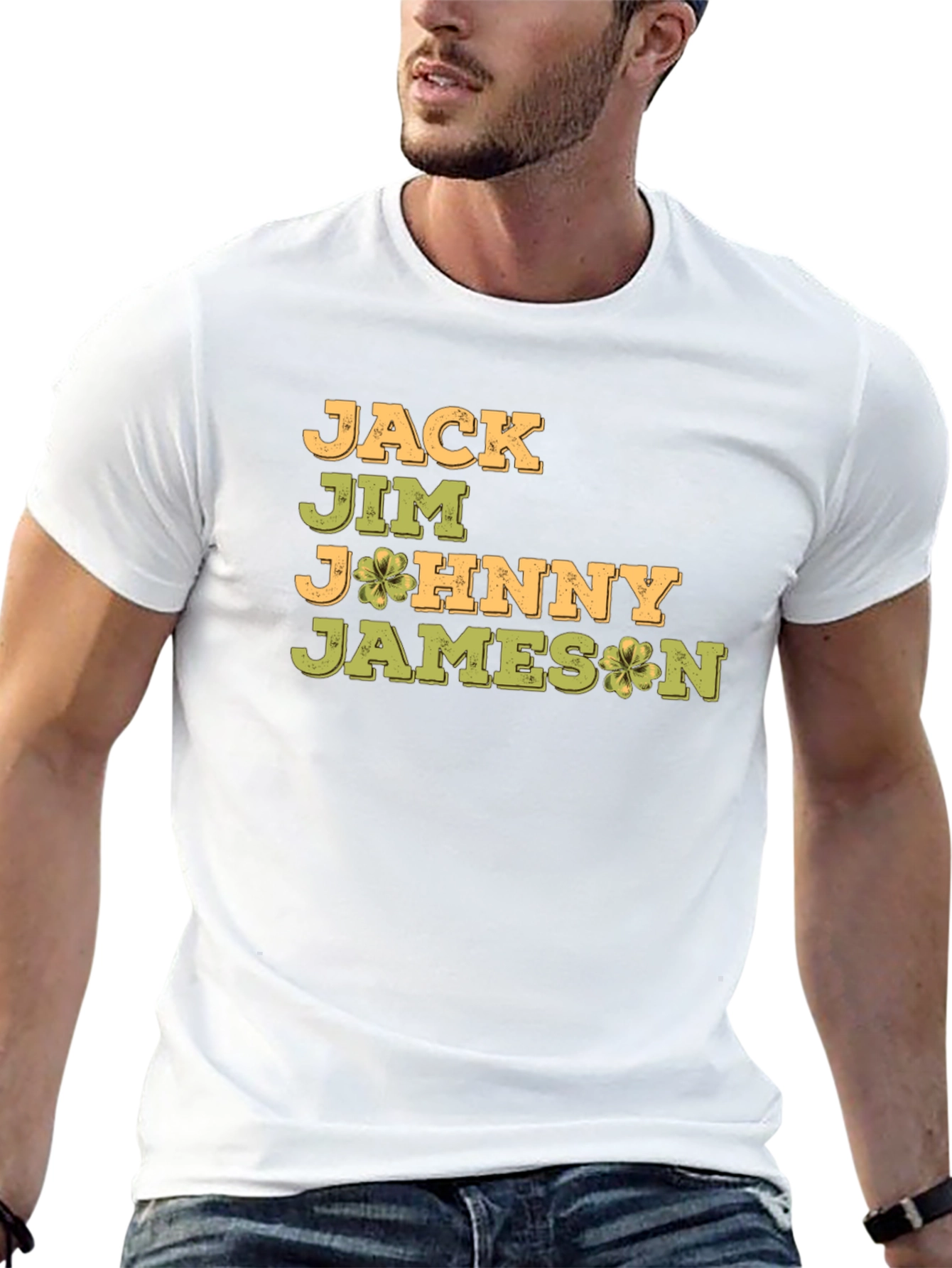 Jack Jim Johnny Jameson Graphic Tee