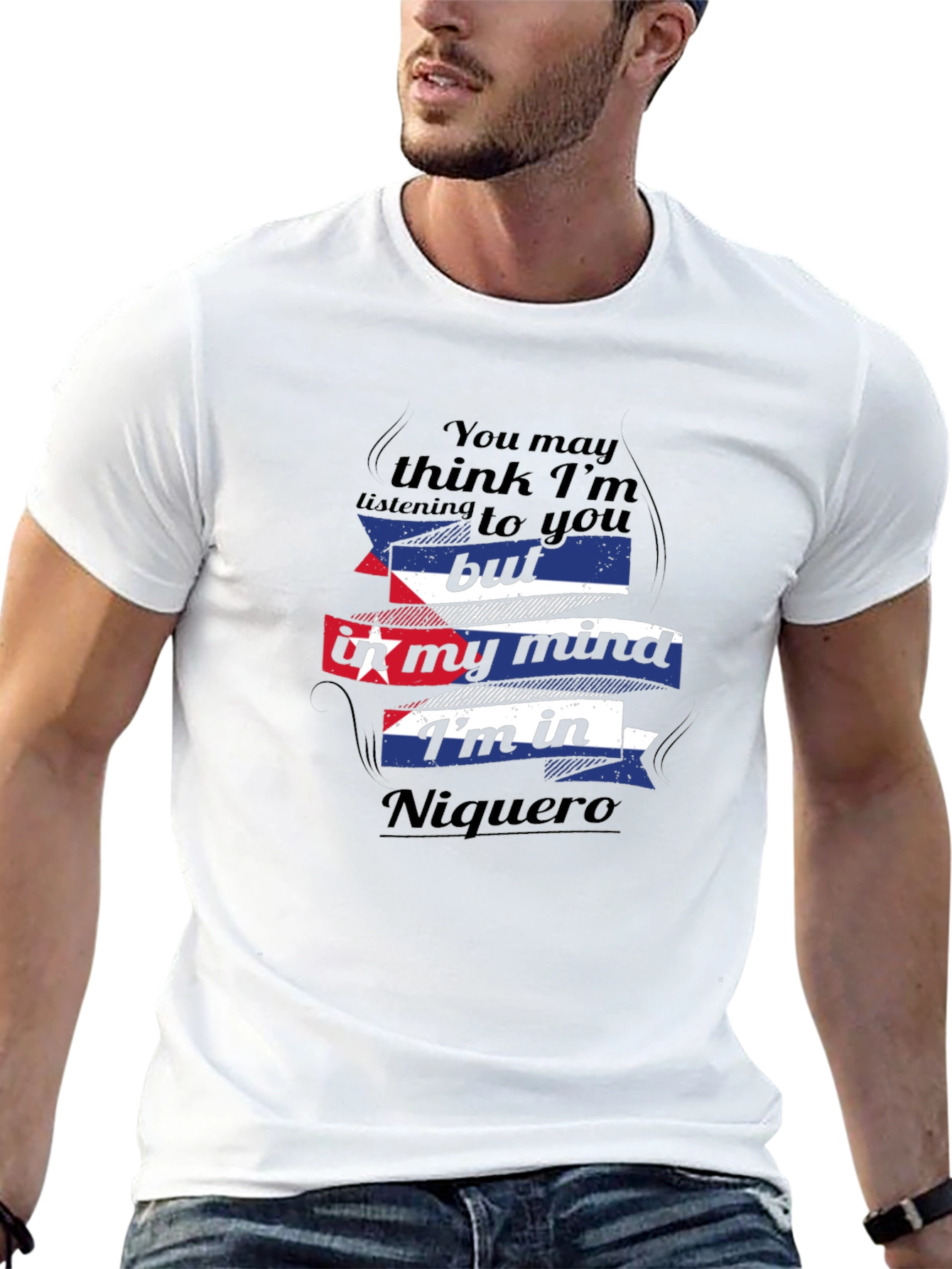 Cuban Flag Niquero Mind T-Shirt