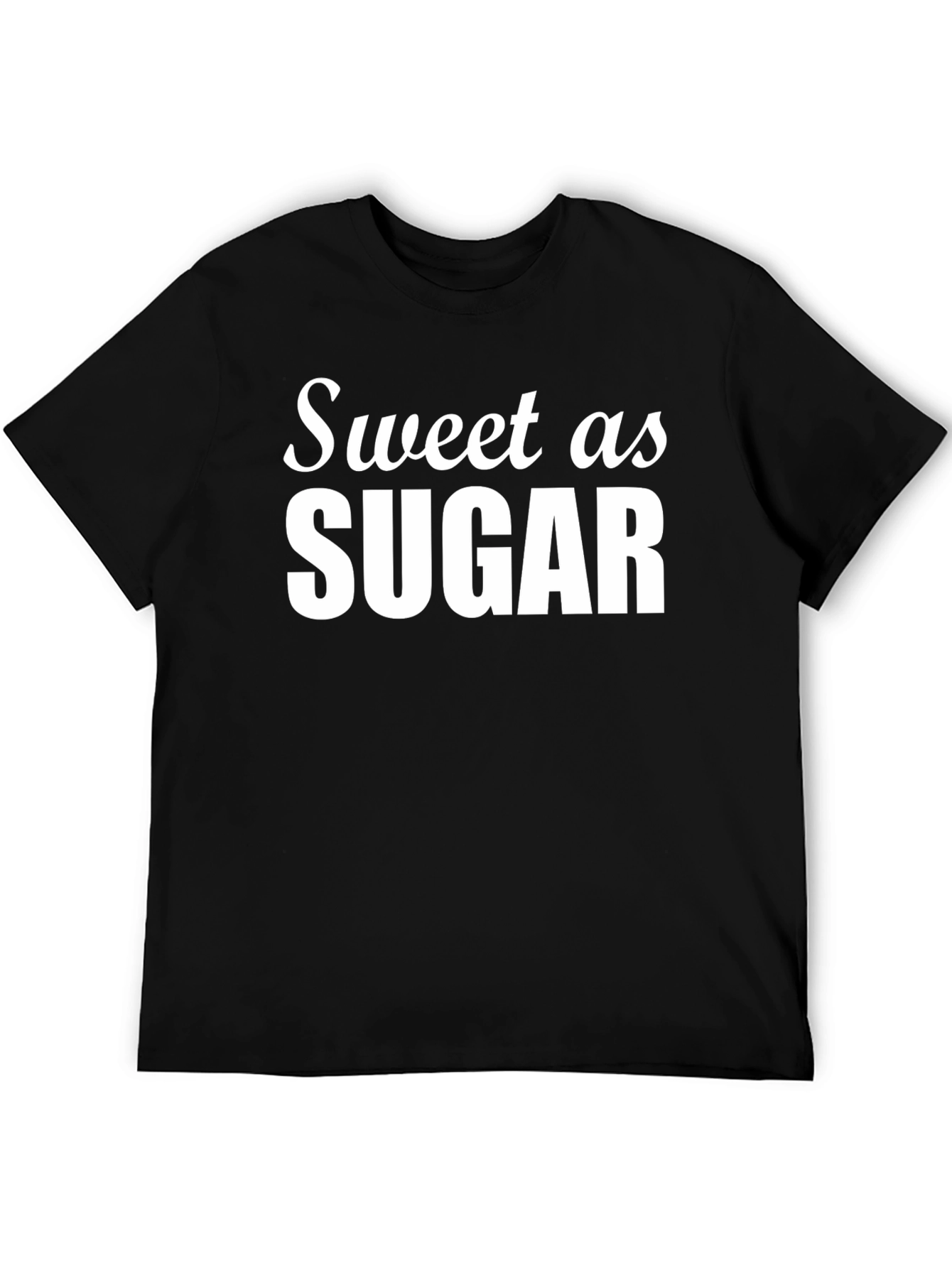Sweet as Sugar Graphic Tee - Black