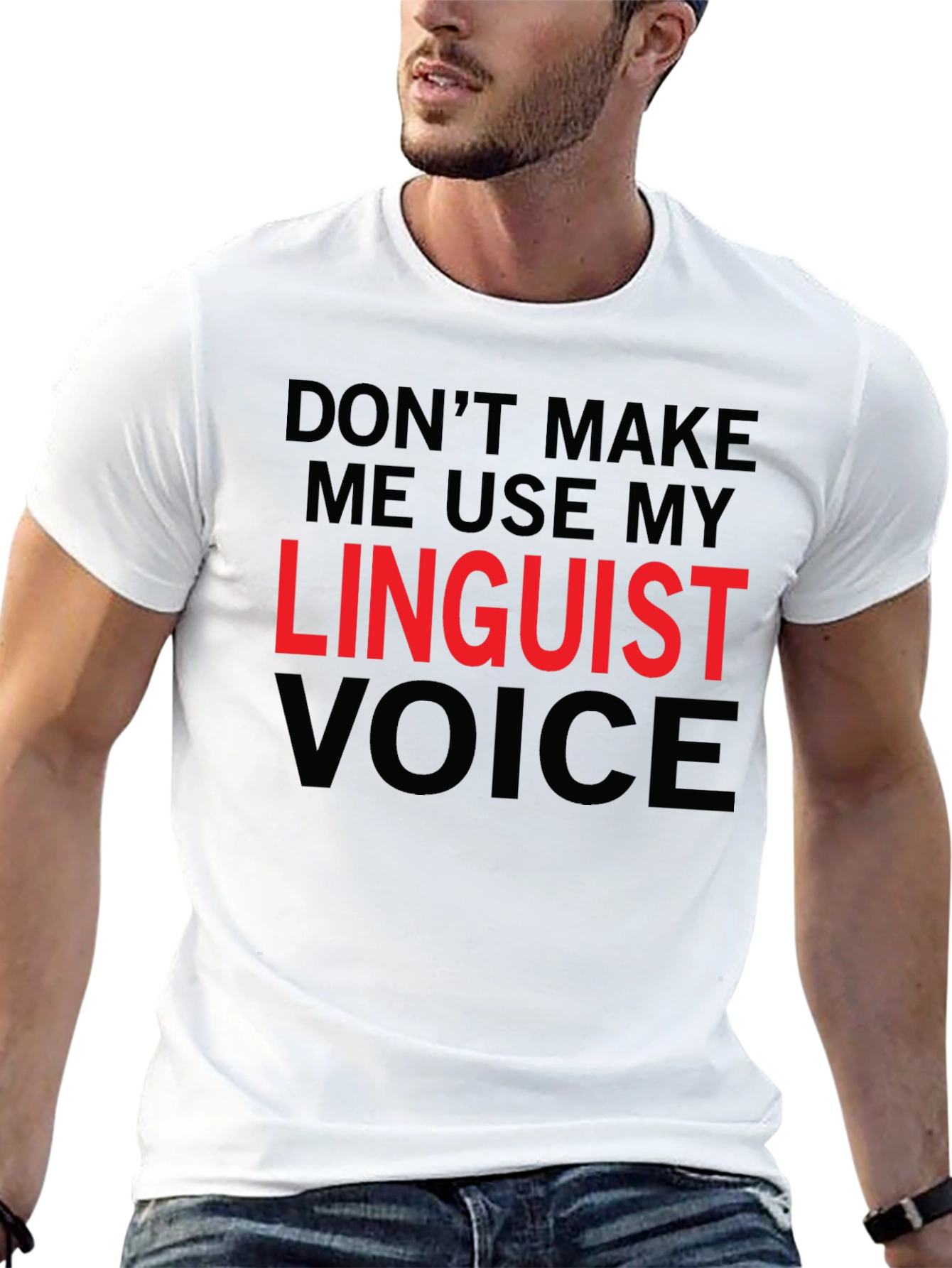 Linguist Voice Graphic Tee - Funny T-Shirt