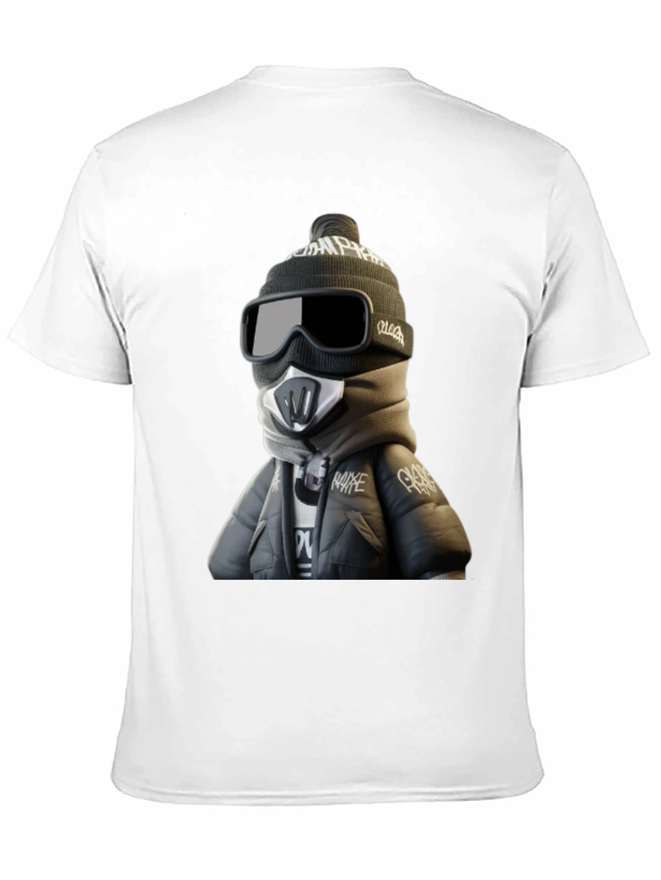 Urban Style Character Graphic Print T-Shirt