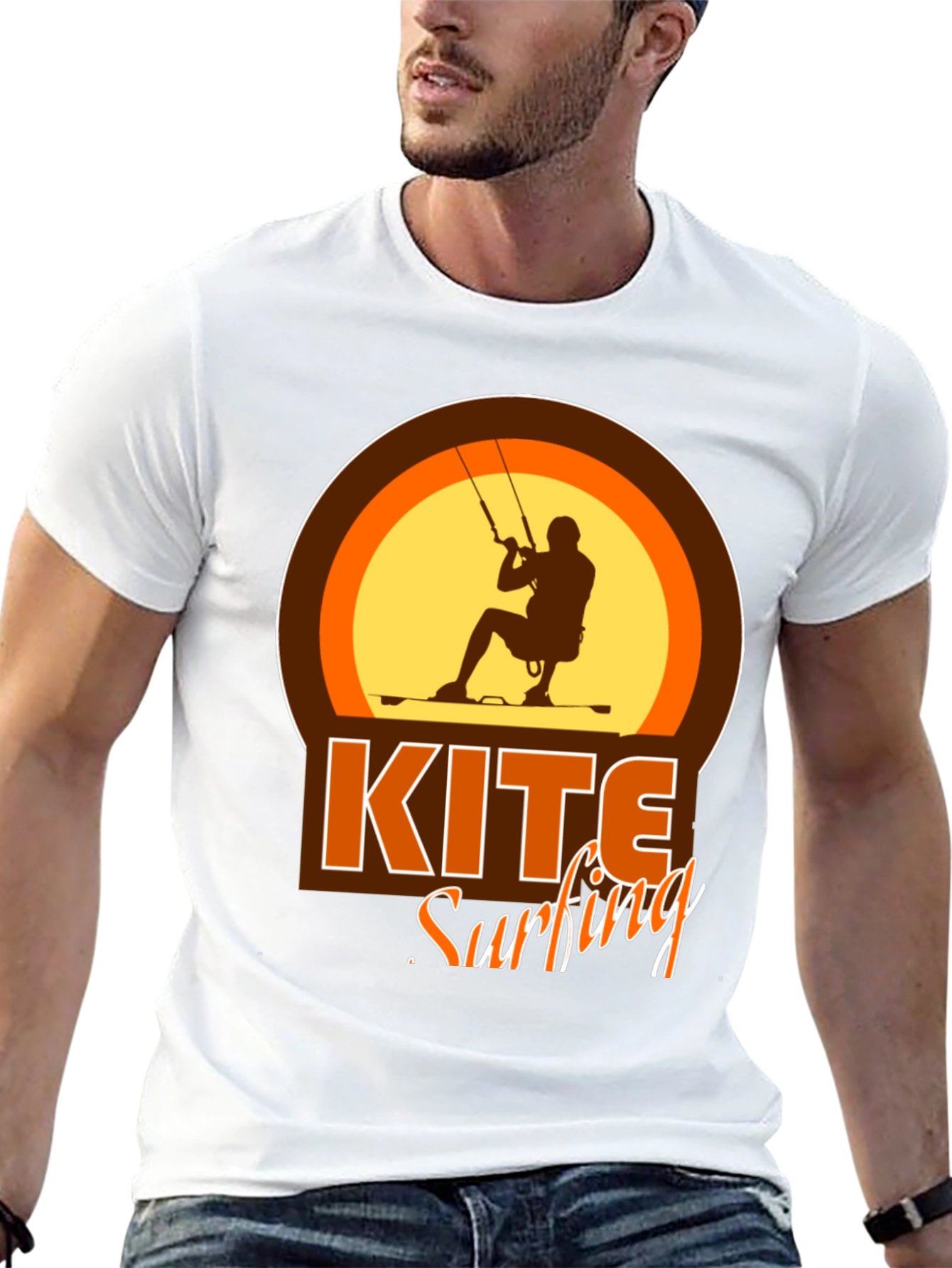 Kite Surfing Graphic Tee - Adventure Ready T-Shirt