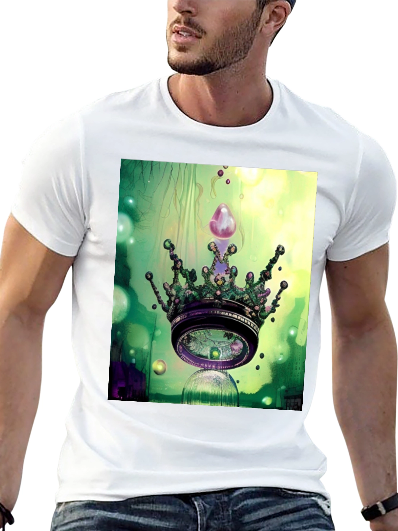 Surreal Crown Graphic Tee