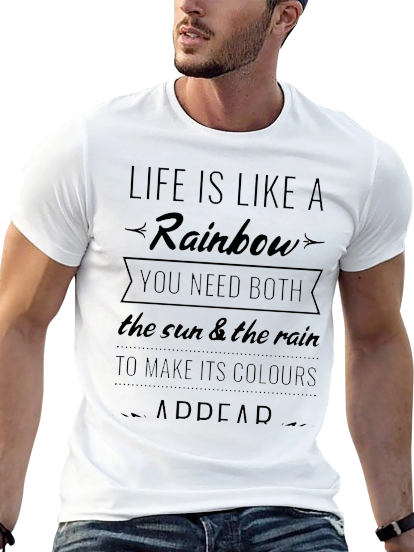 Life Is Like A Rainbow T-Shirt