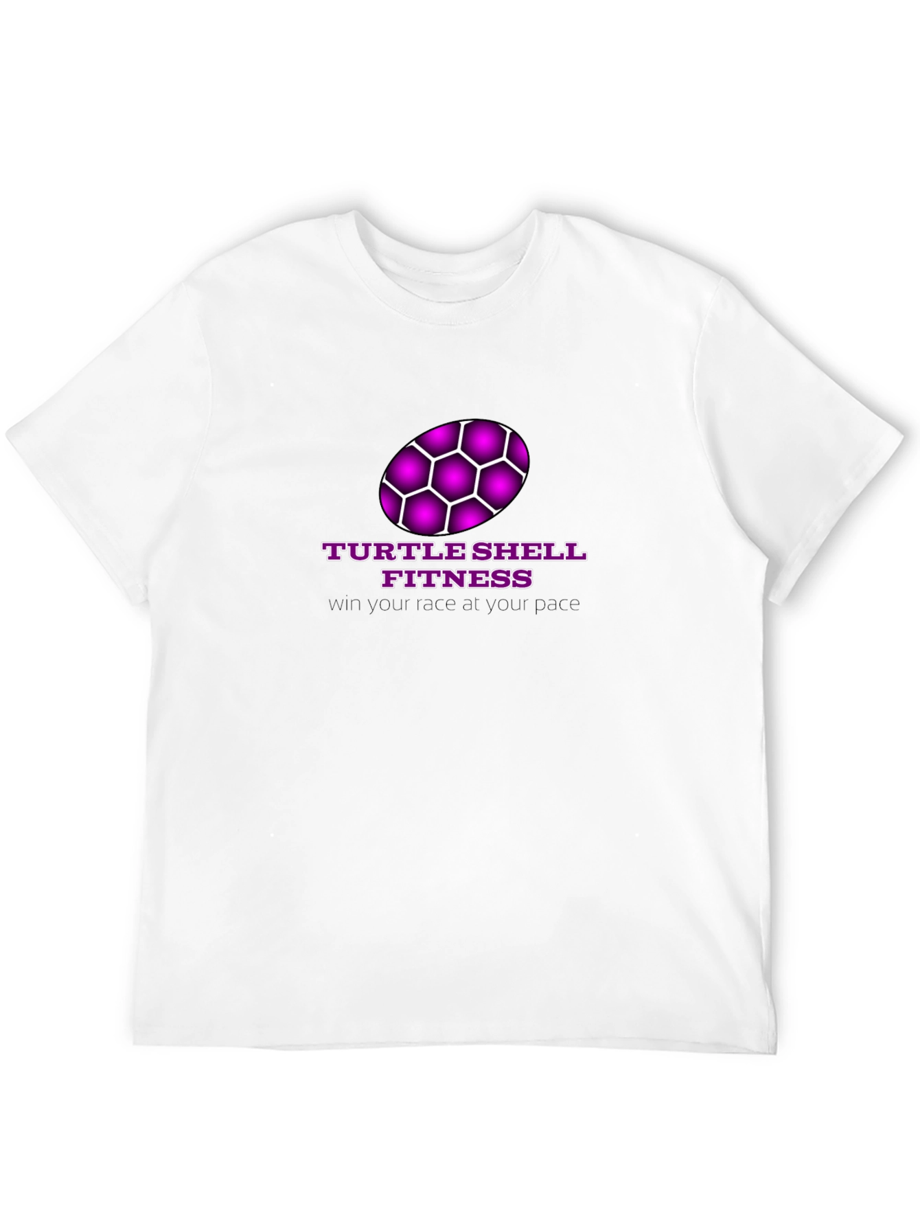 Turtle Shell Fitness Graphic T-Shirt