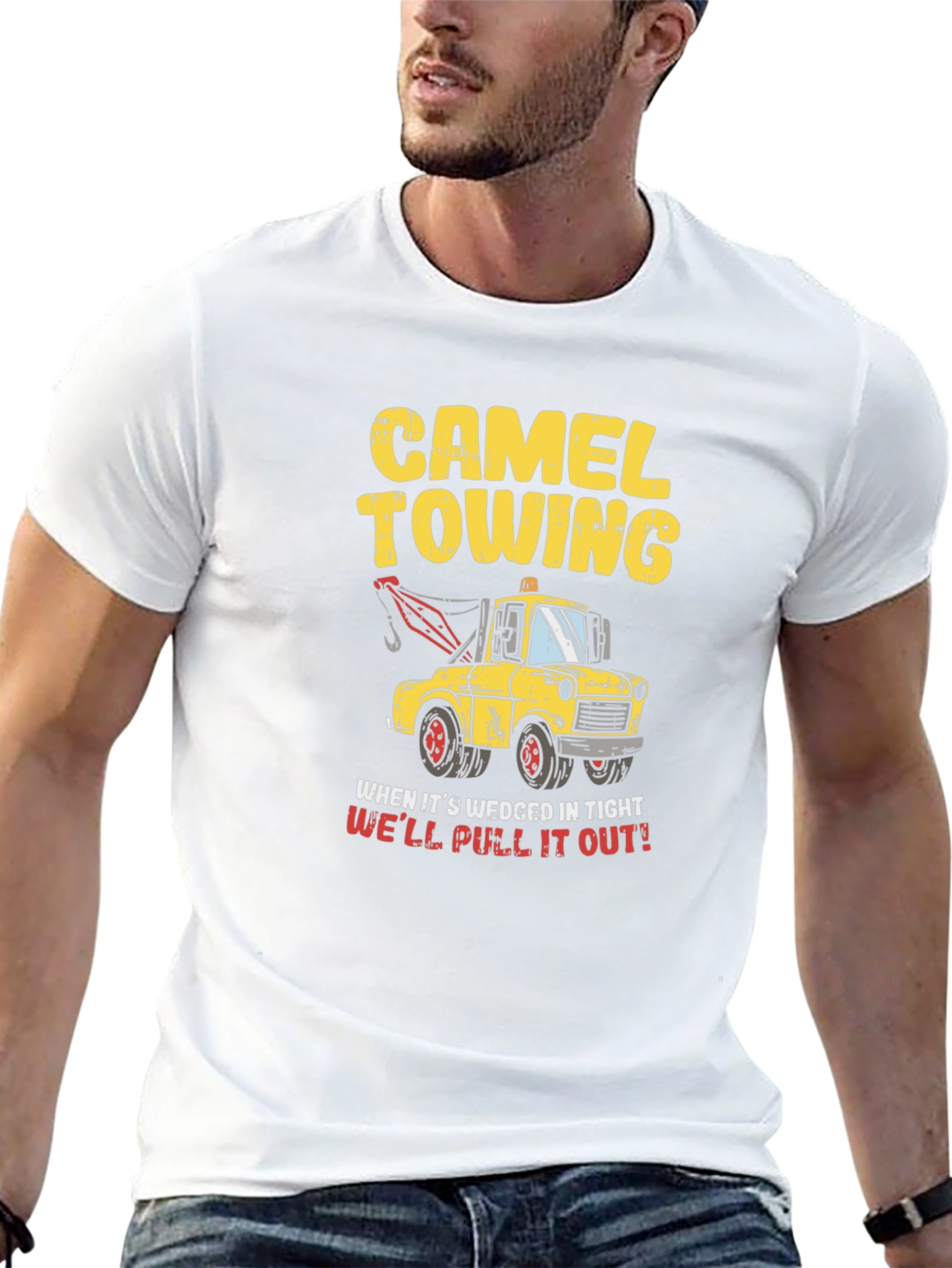 Camel Towing T-Shirt: Funny Automotive Humor