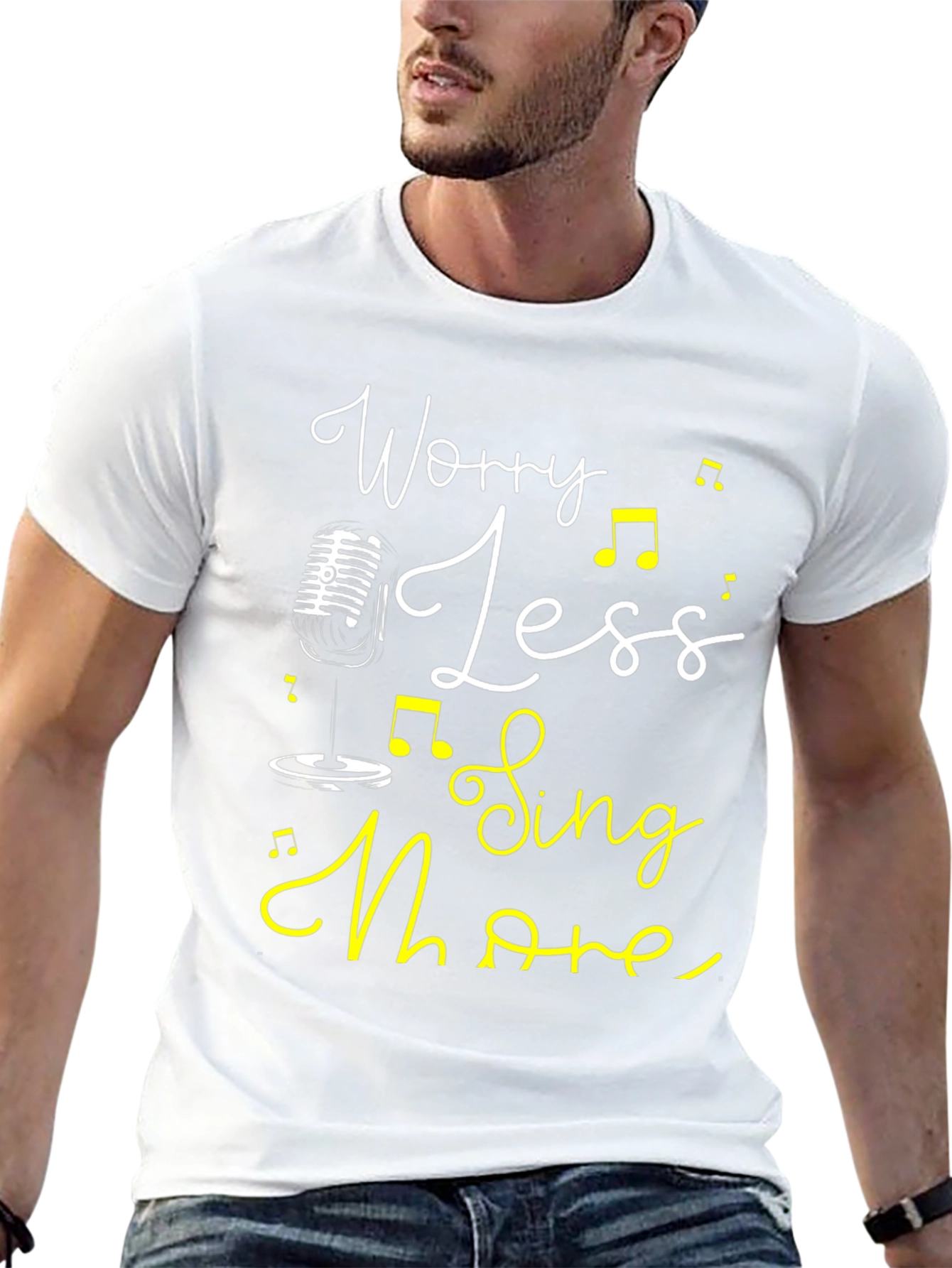 Worry Less Sing More Graphic Tee
