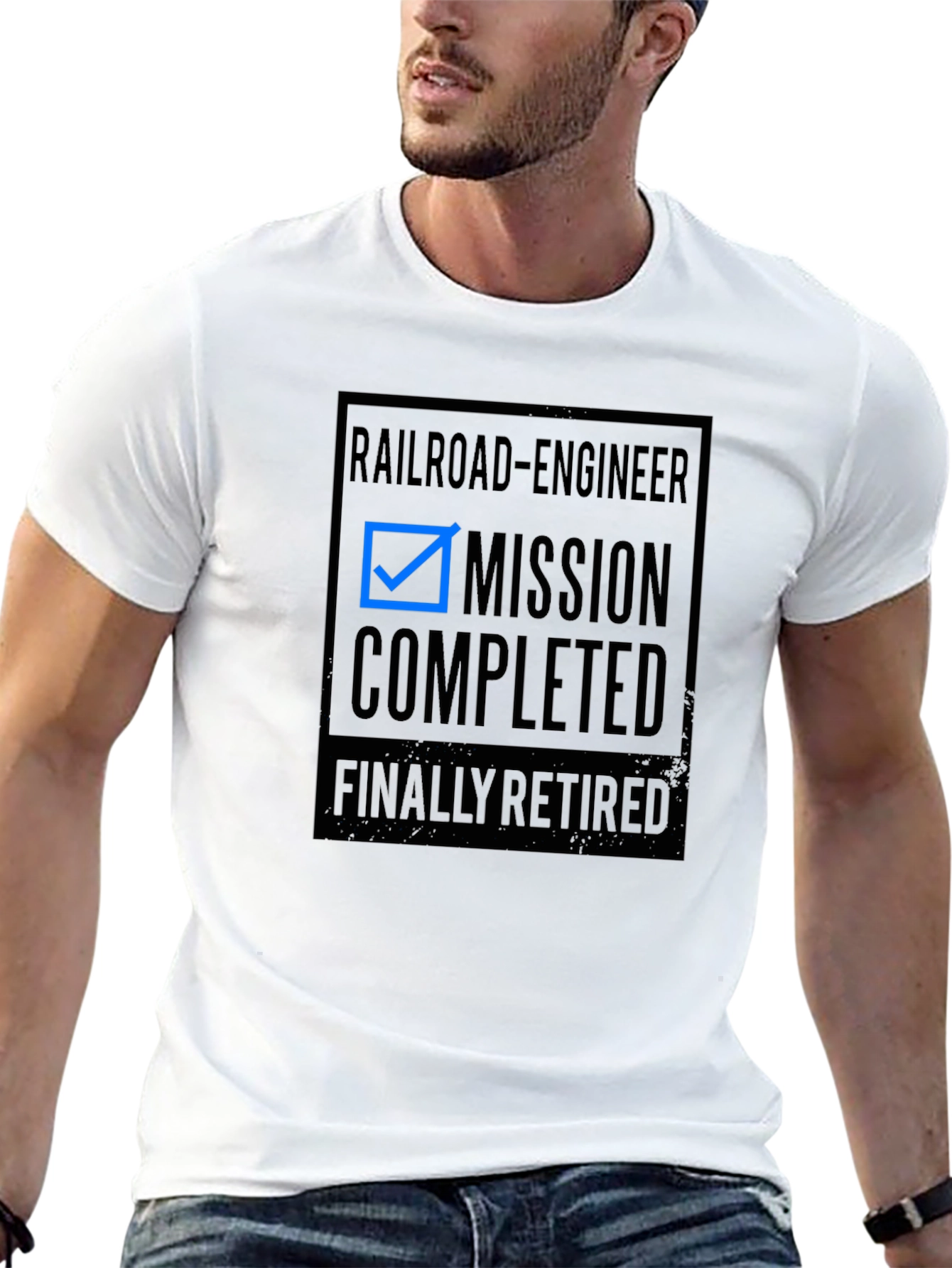 Railroad Engineer Retired T-Shirt