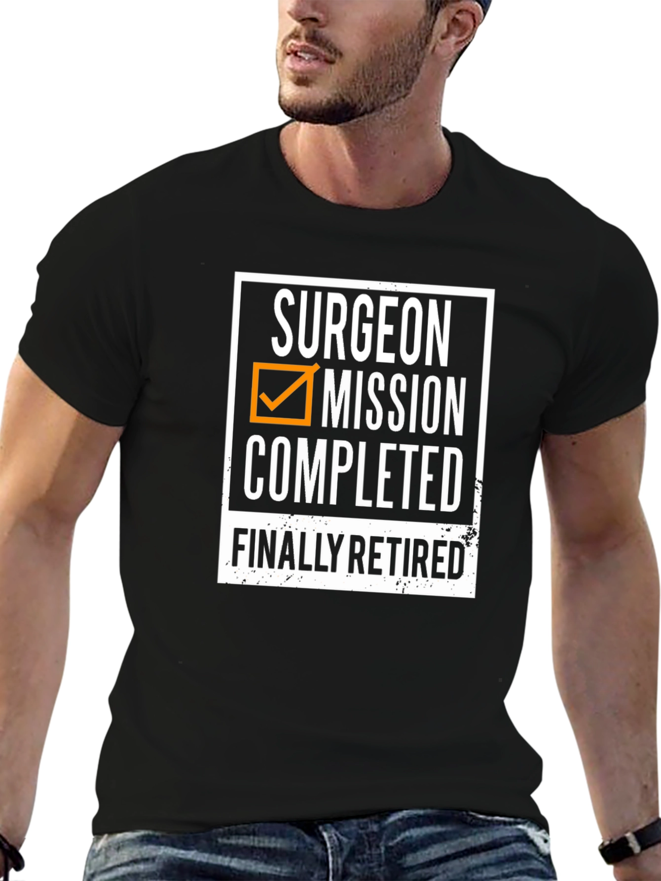 Surgeon Retirement T-Shirt: Mission Completed