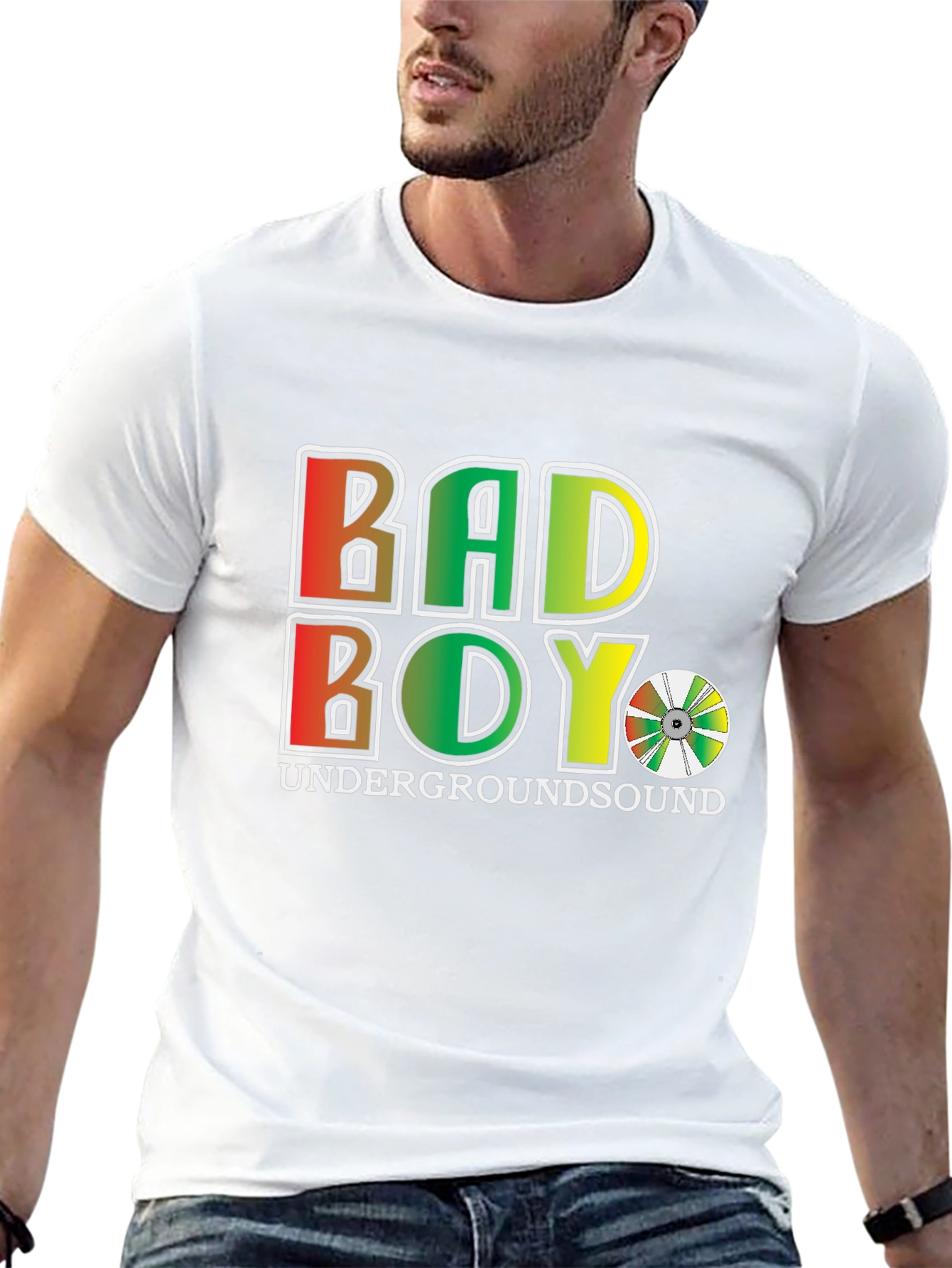 Bad Boy Underground Sound Graphic T-Shirt
