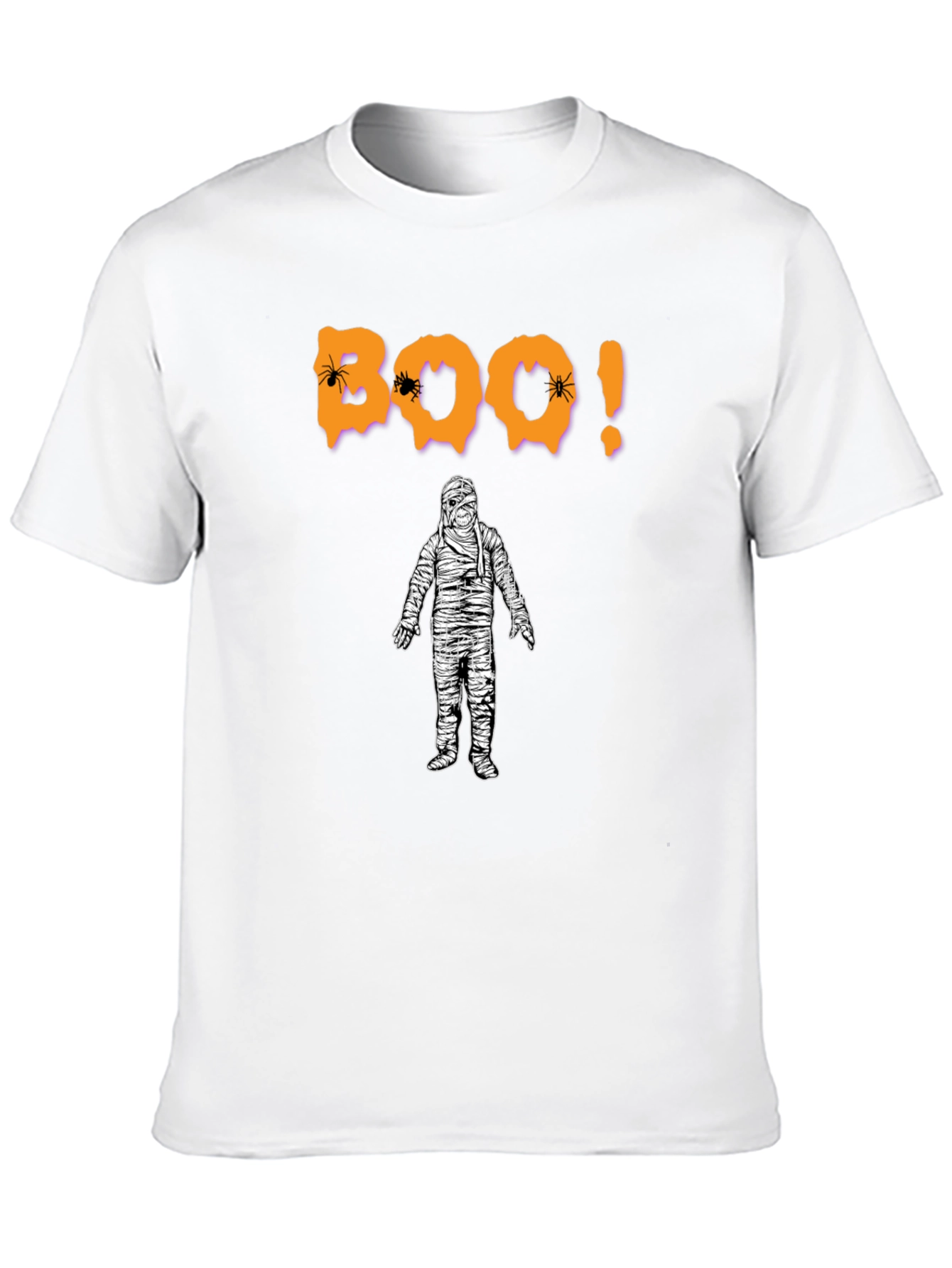 Halloween Boo! Mummy Graphic T-Shirt