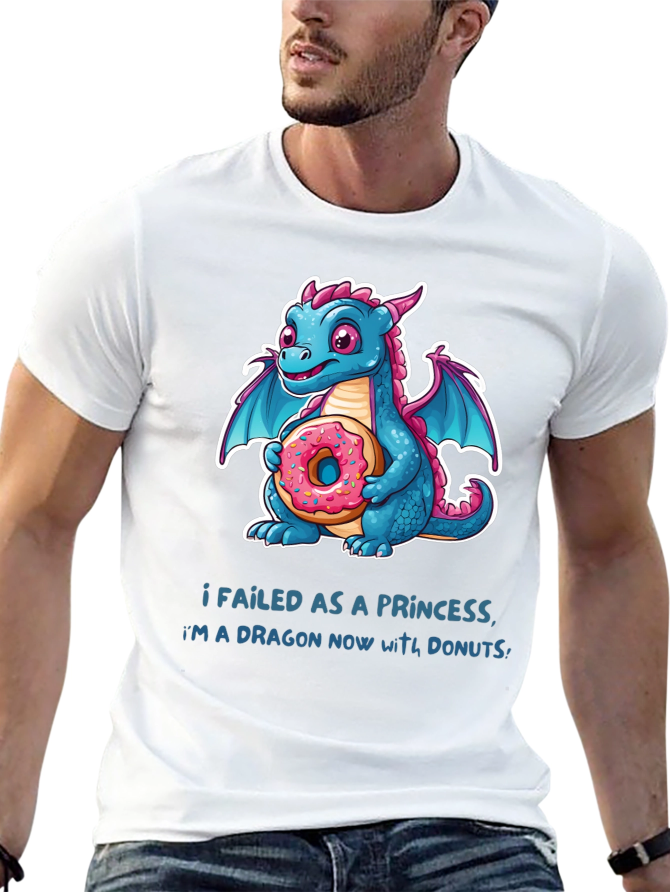 Dragon Princess Donut T-Shirt