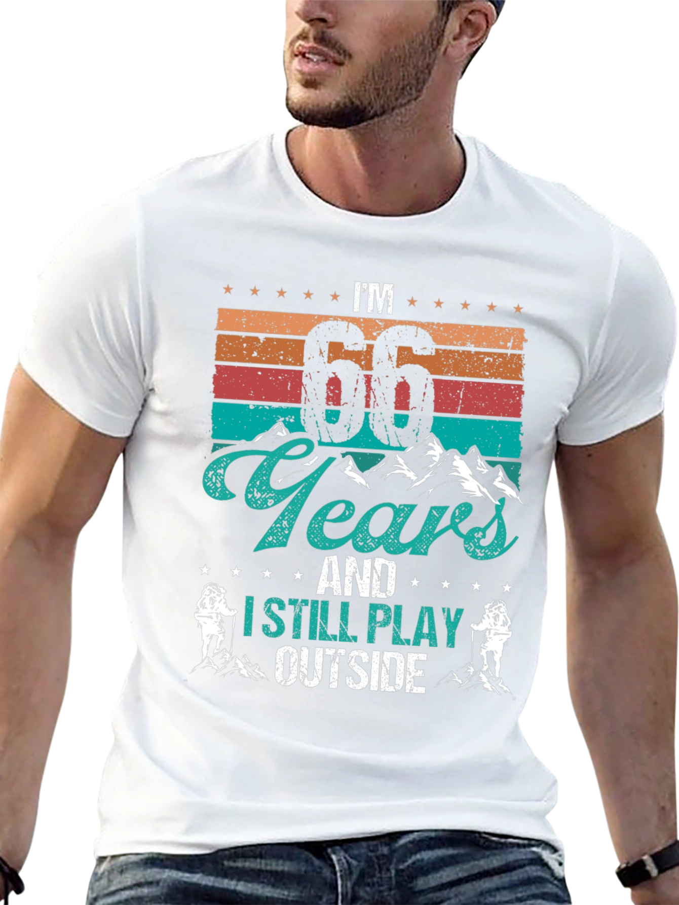 Im 66 Years Old I Still Play Outside T-Shirt