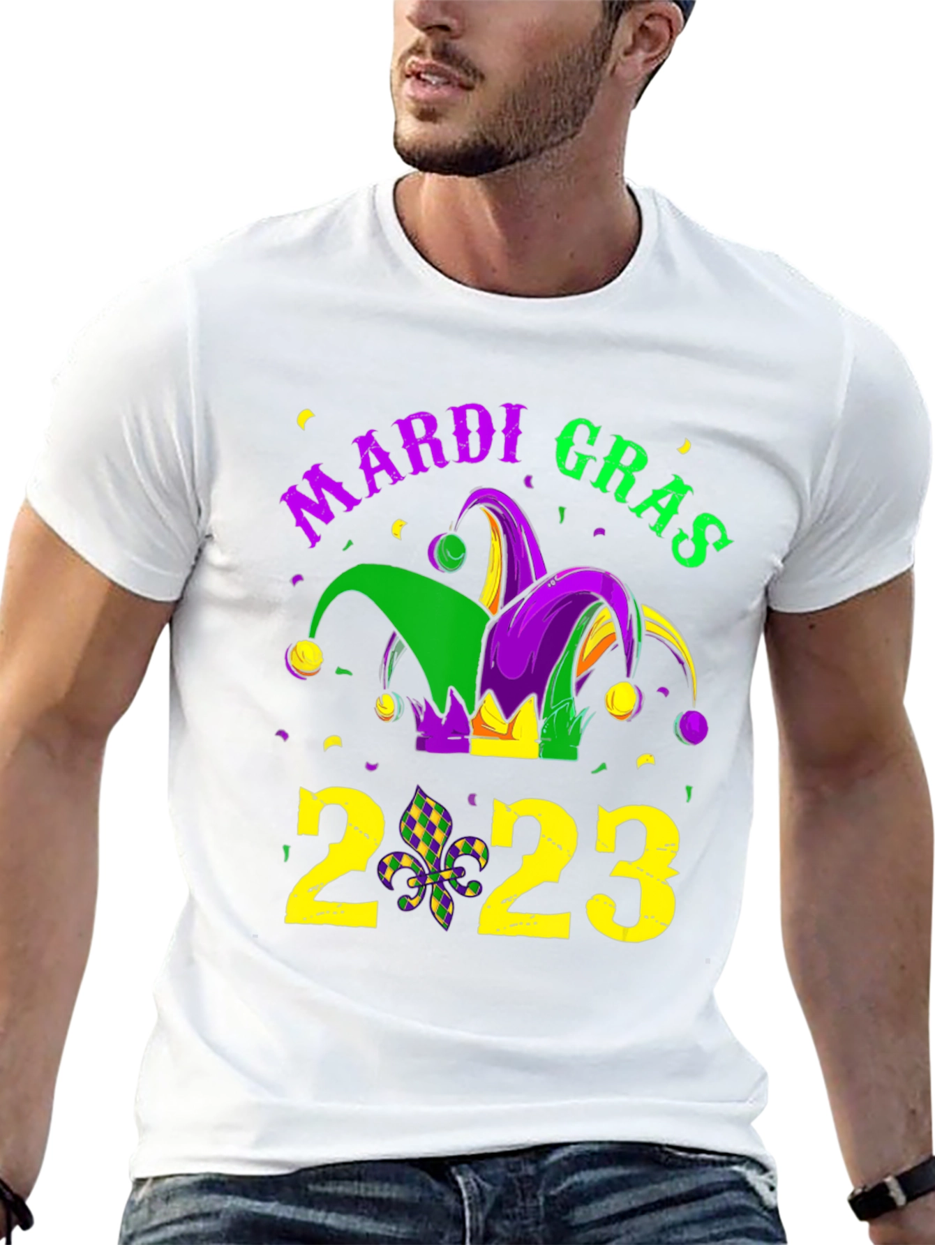 Mardi Gras 2023 Graphic T-Shirt
