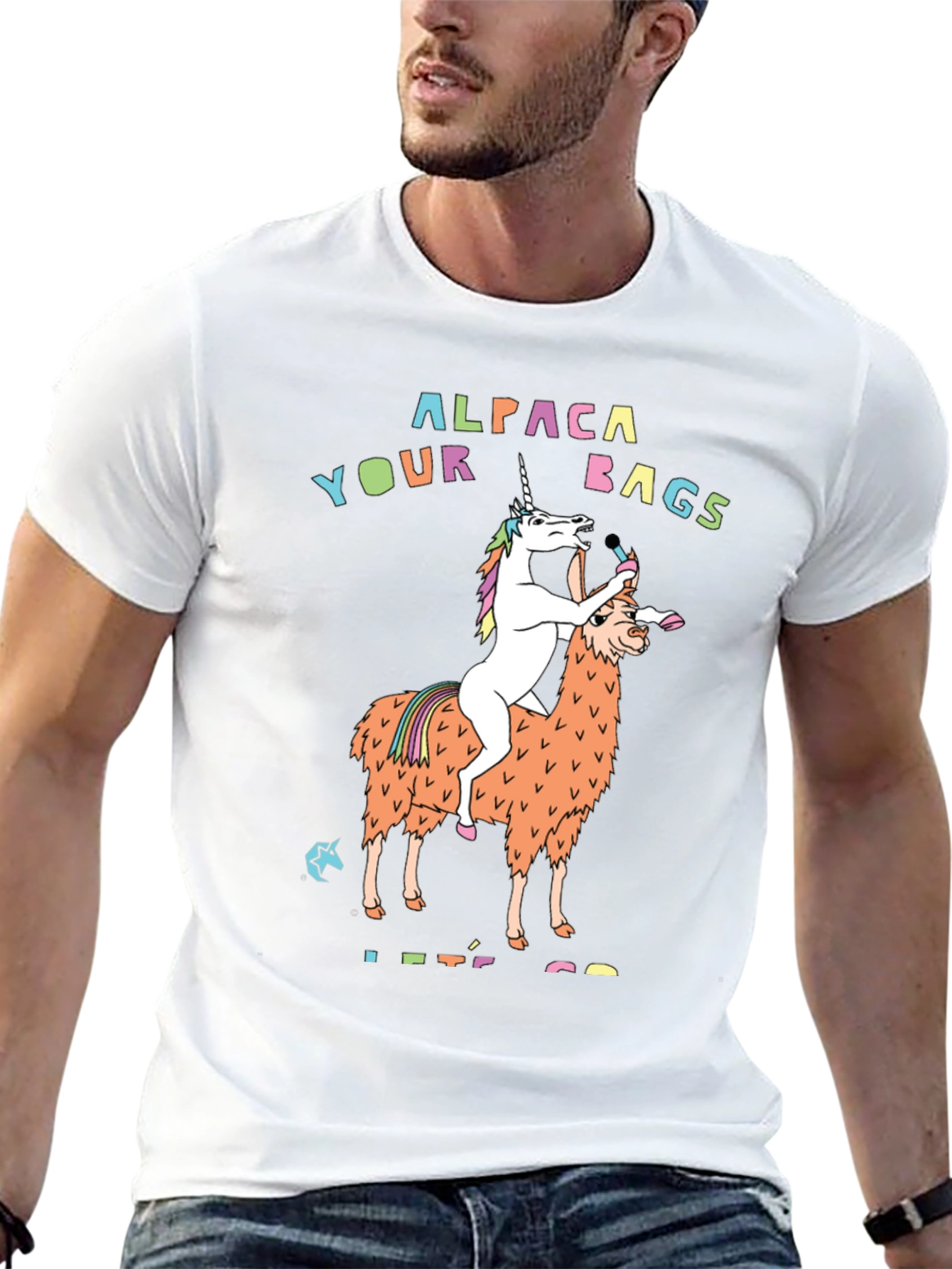 Alpaca Your Bags T-Shirt - Funny Graphic Tee