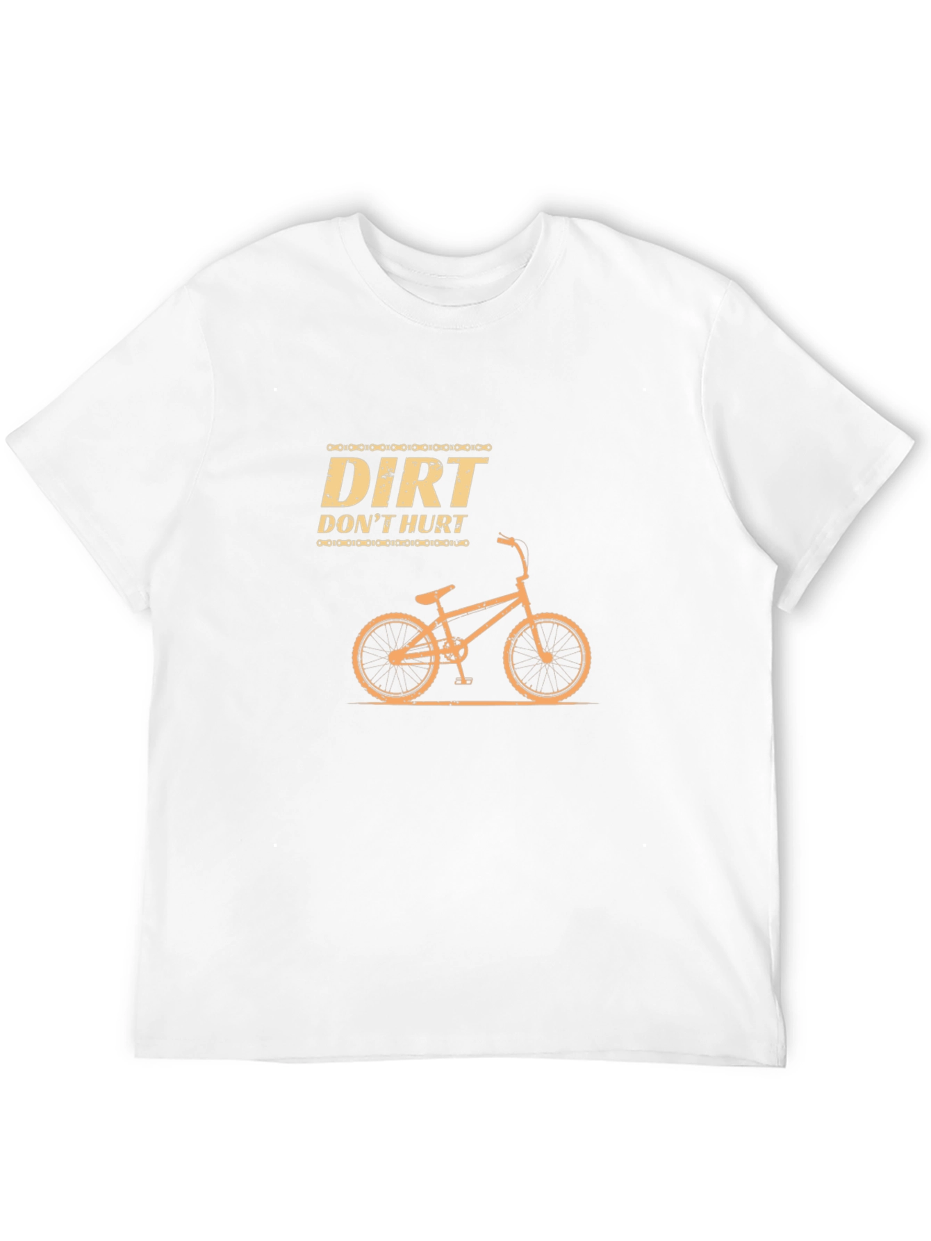 Dirt Dont Hurt Cycling Graphic T-Shirt
