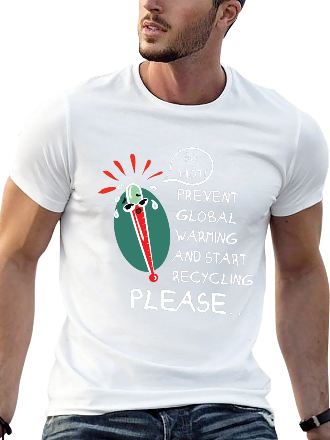 Global Warming Recycle T-Shirt