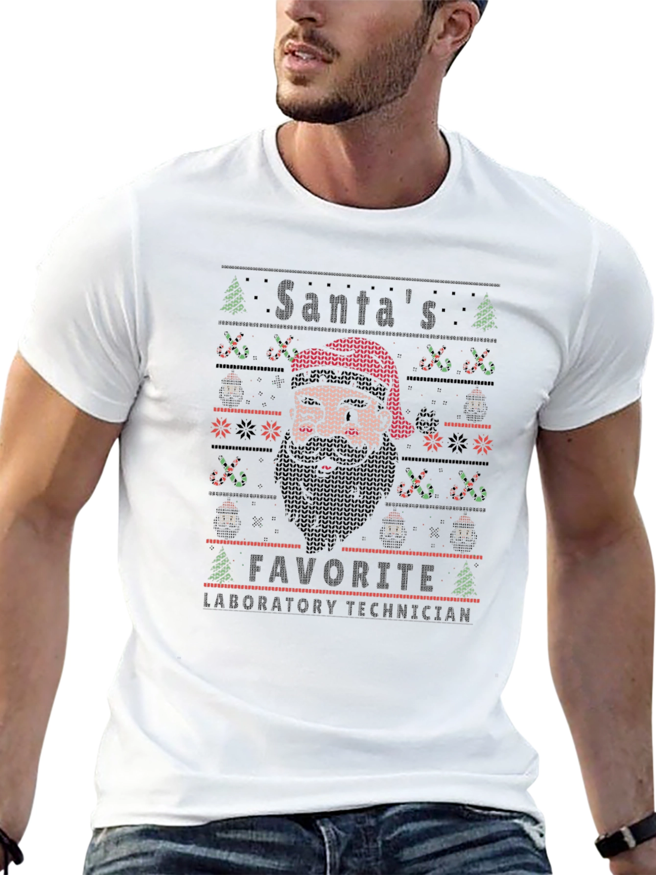 Santas Favorite Laboratory Technician T-Shirt