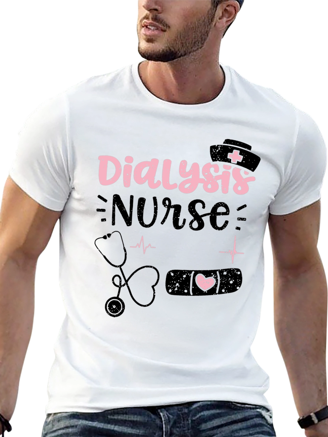 Dialysis Nurse Graphic T-Shirt - Medical Staff Apparel