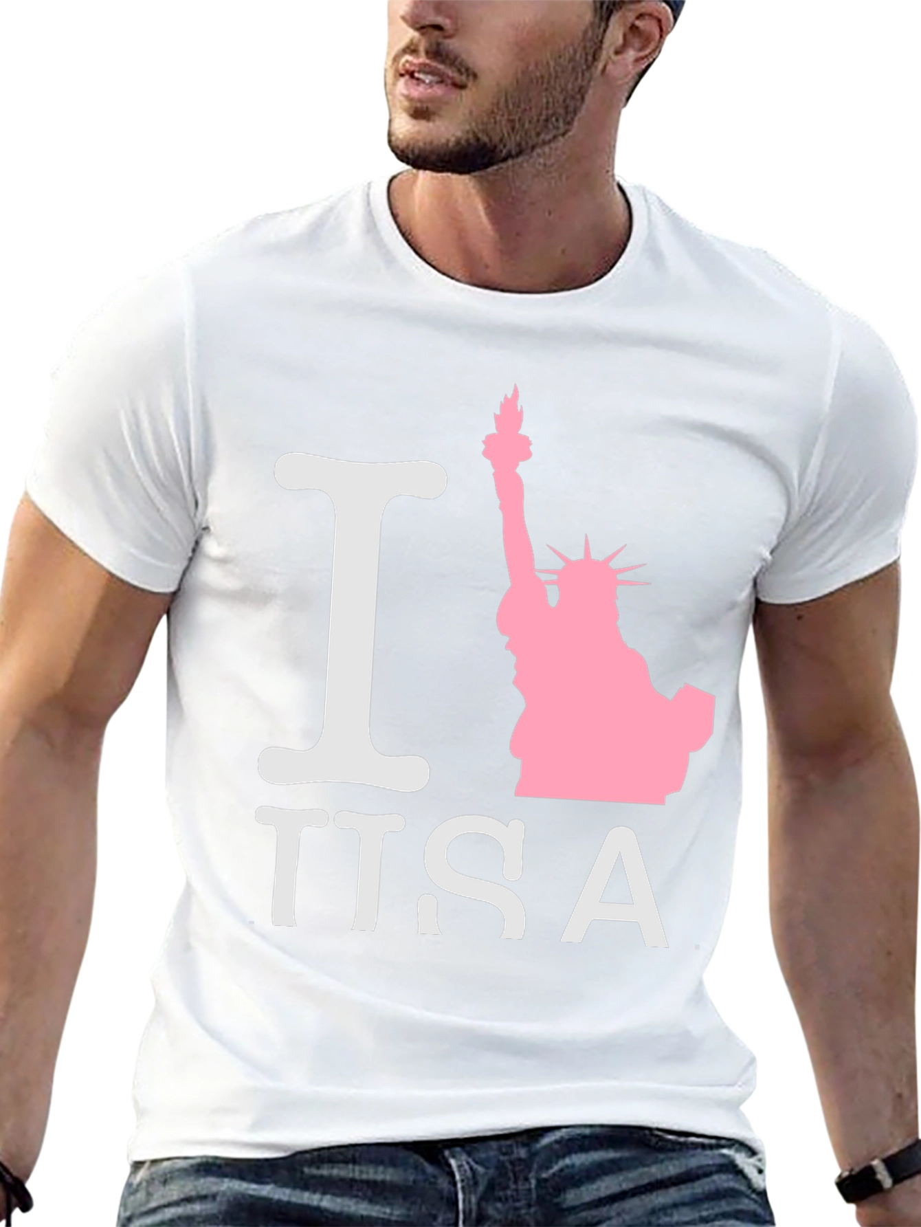 I Love USA Graphic T-Shirt