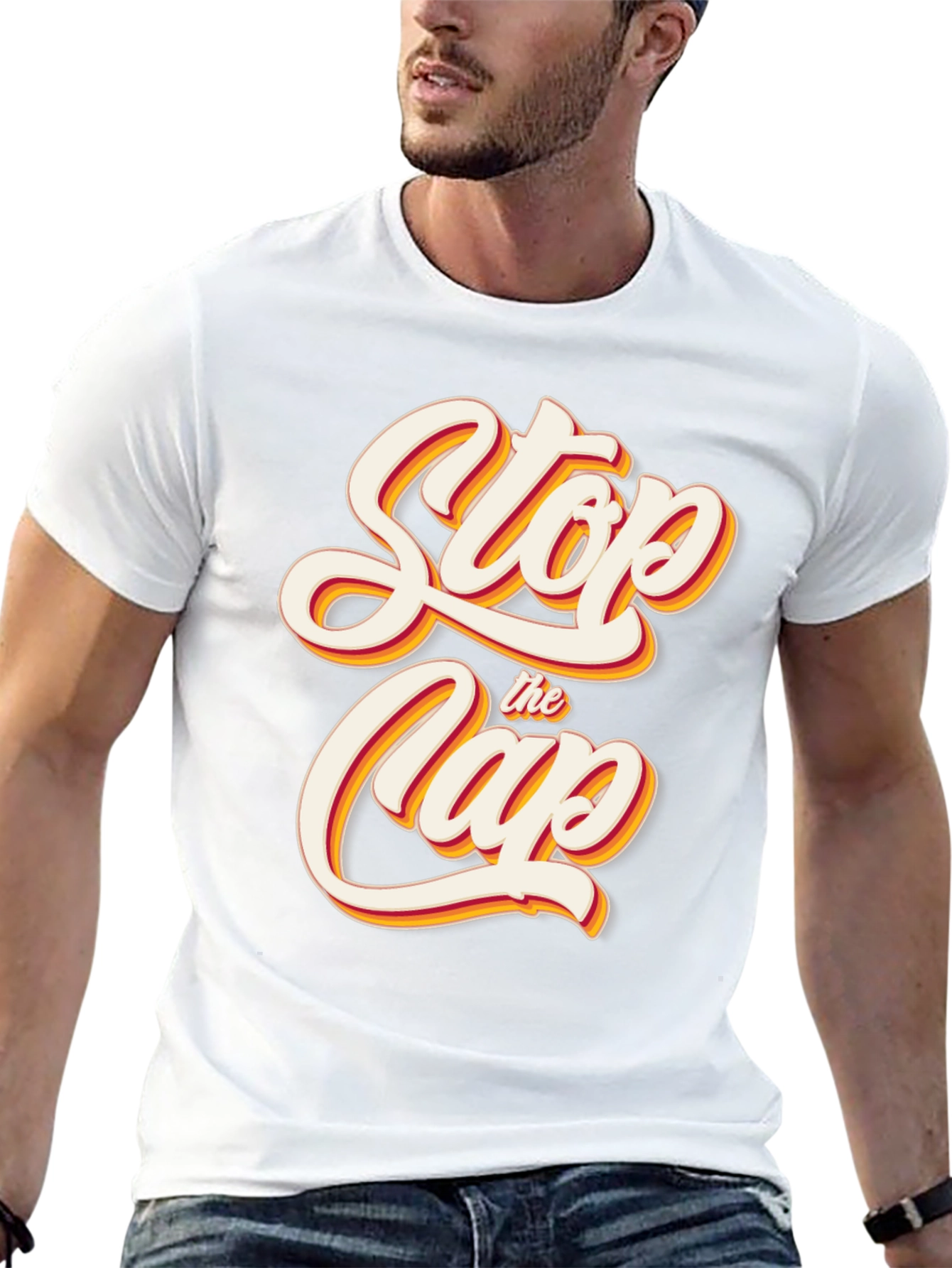 Stop the Clap Graphic T-Shirt - Retro Style