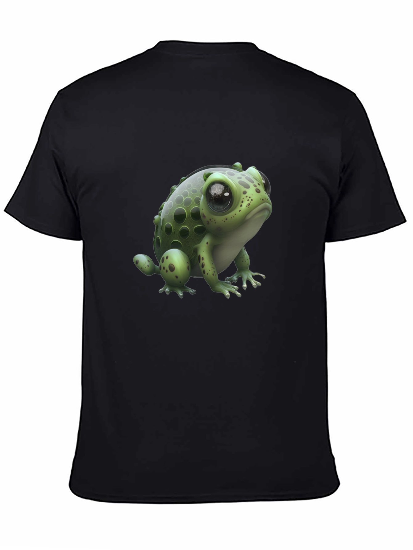 Frog Graphic Tee - Black Casual Wear