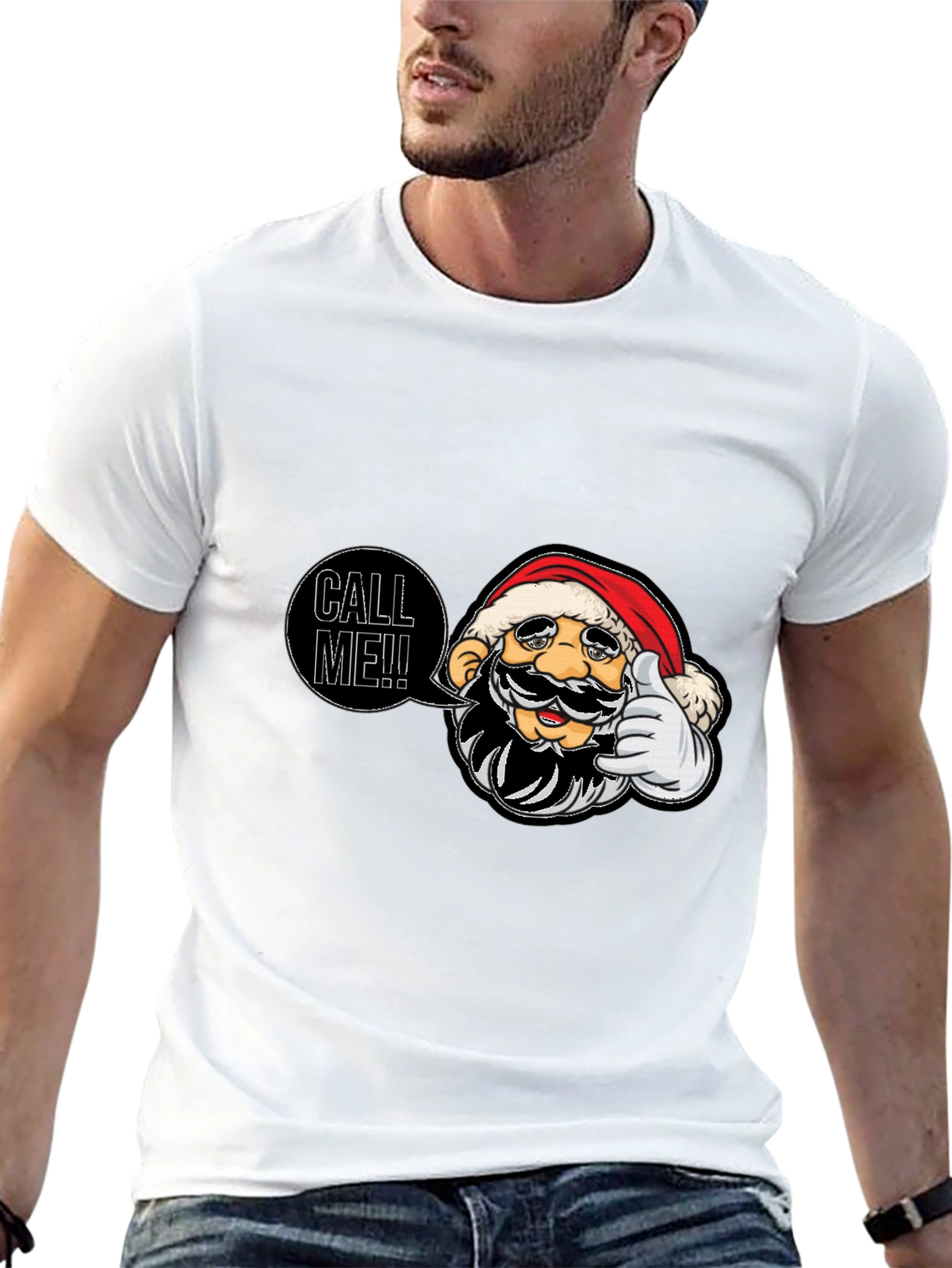 Call Me Santa Graphic T-Shirt