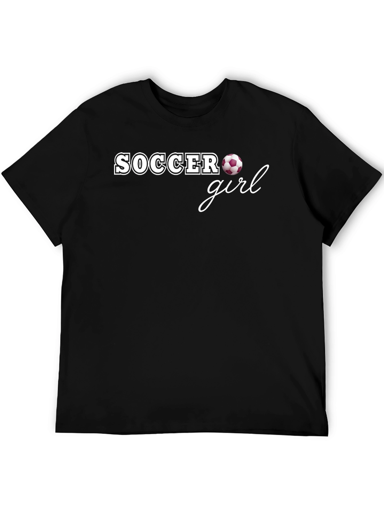 Soccer Girl Graphic T-Shirt - Sporty & Stylish
