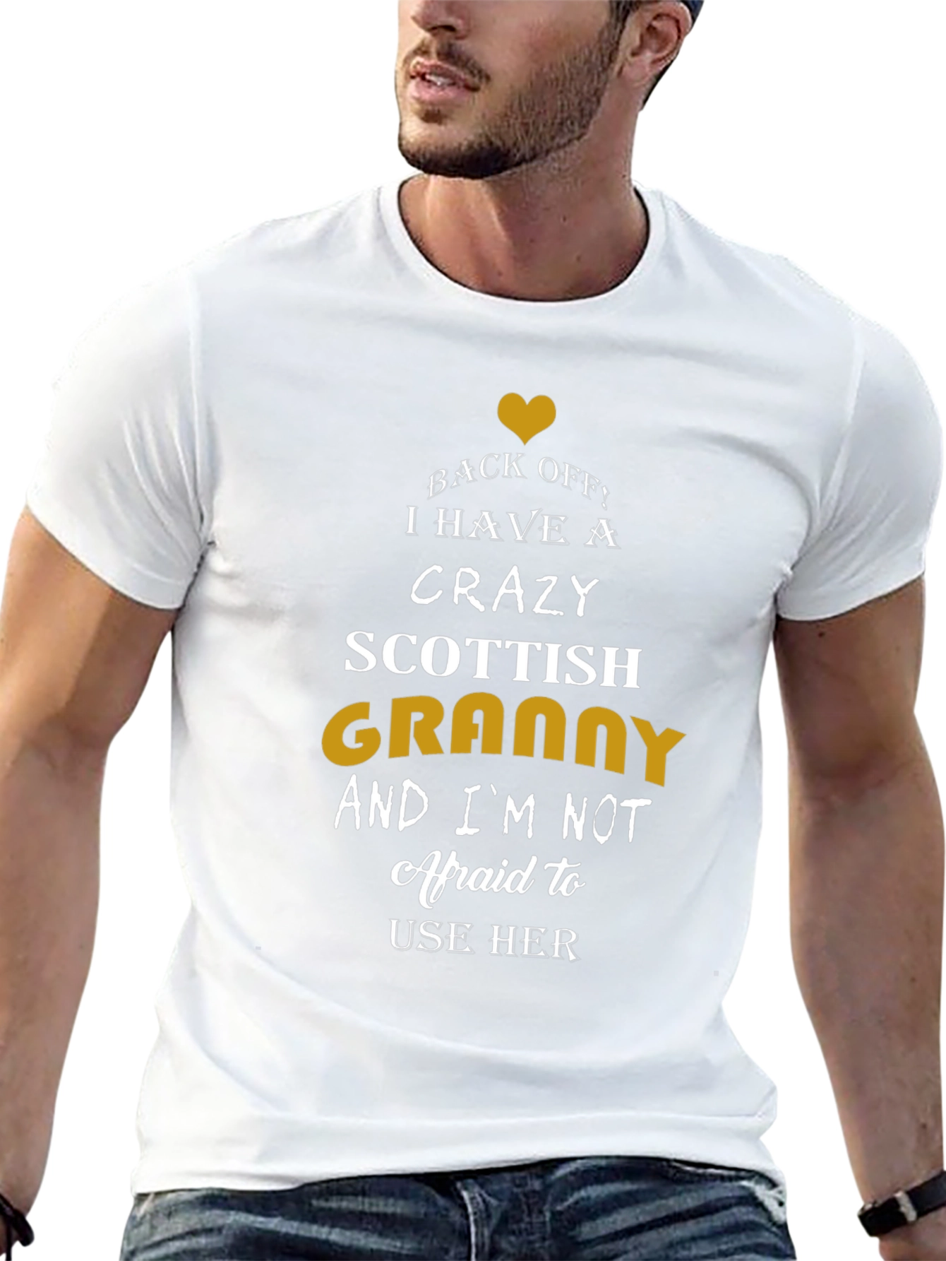 Crazy Scottish Granny T-Shirt