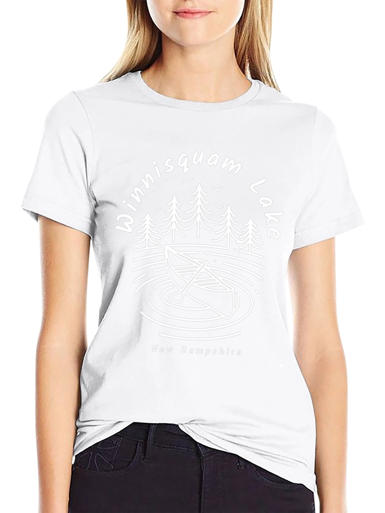 Winnisquam Lake New Hampshire Tee