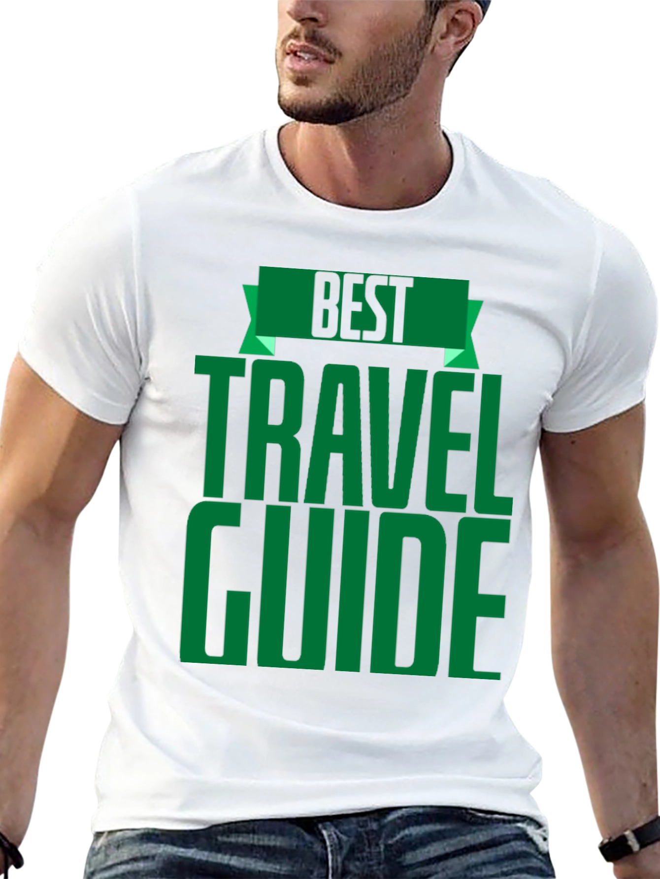 Best Travel Guide T-Shirt - Novelty Graphic Tee