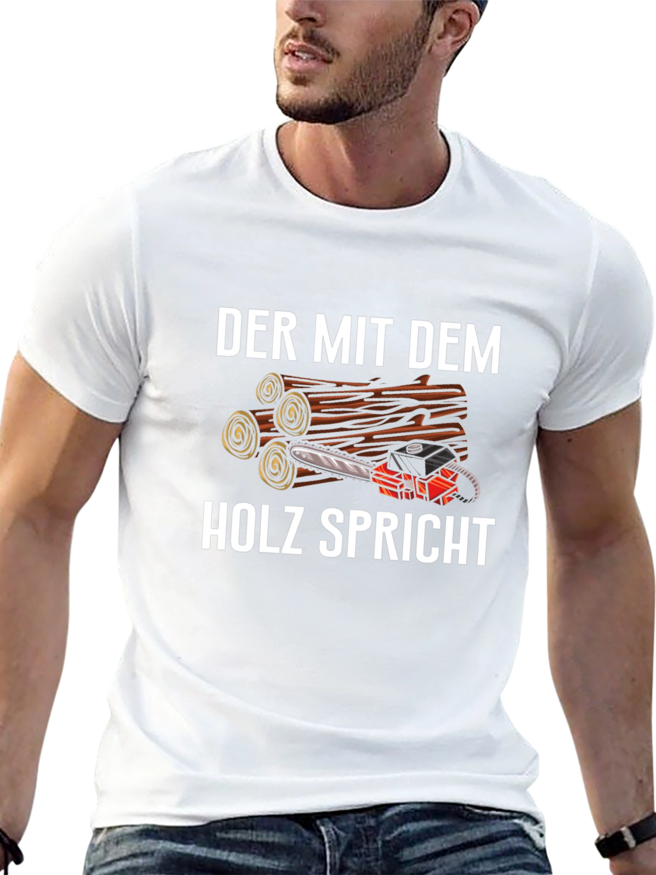 Der Mit Dem Holz Spricht T-Shirt