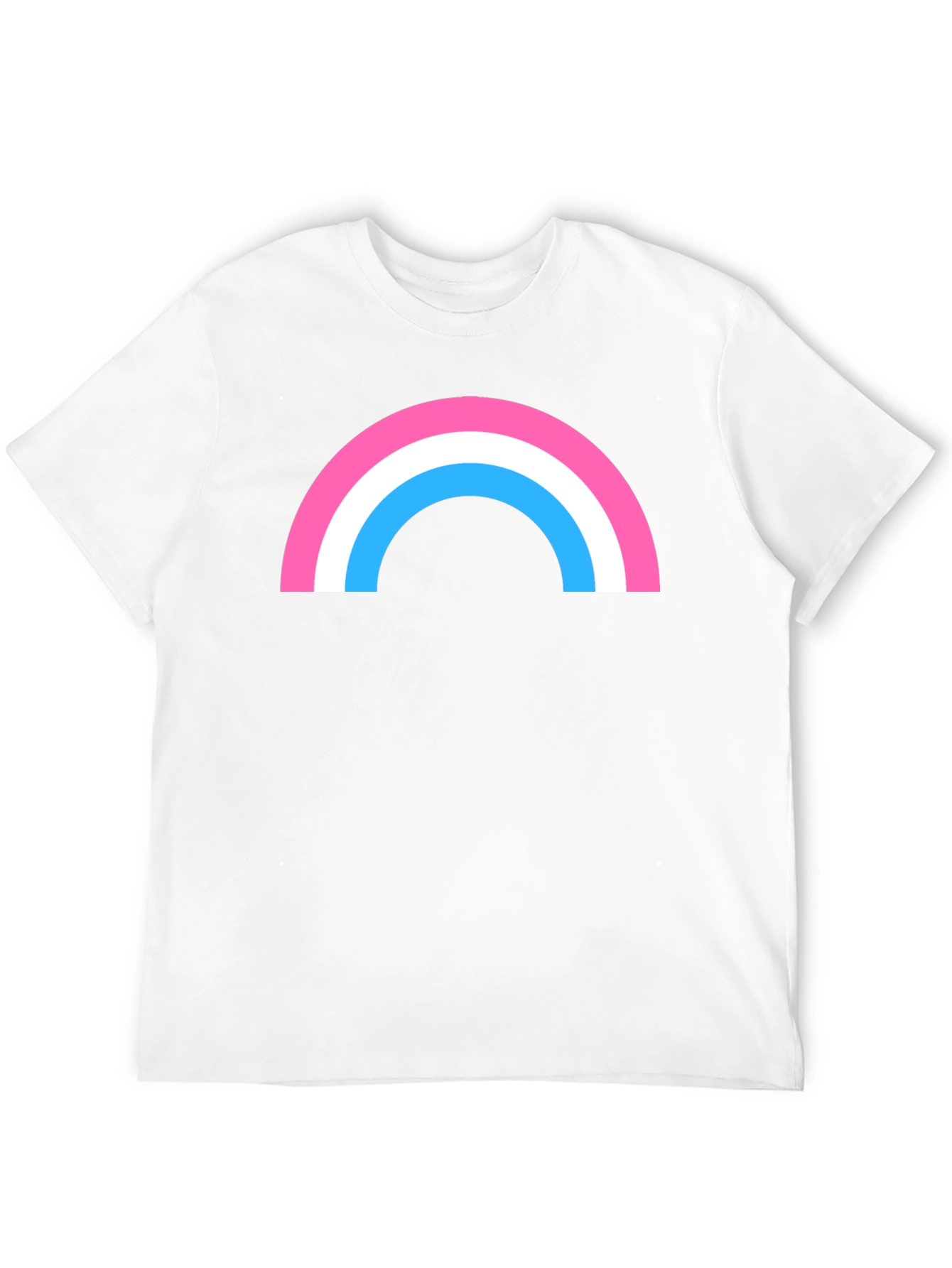 Trans Pride Rainbow Graphic Tee