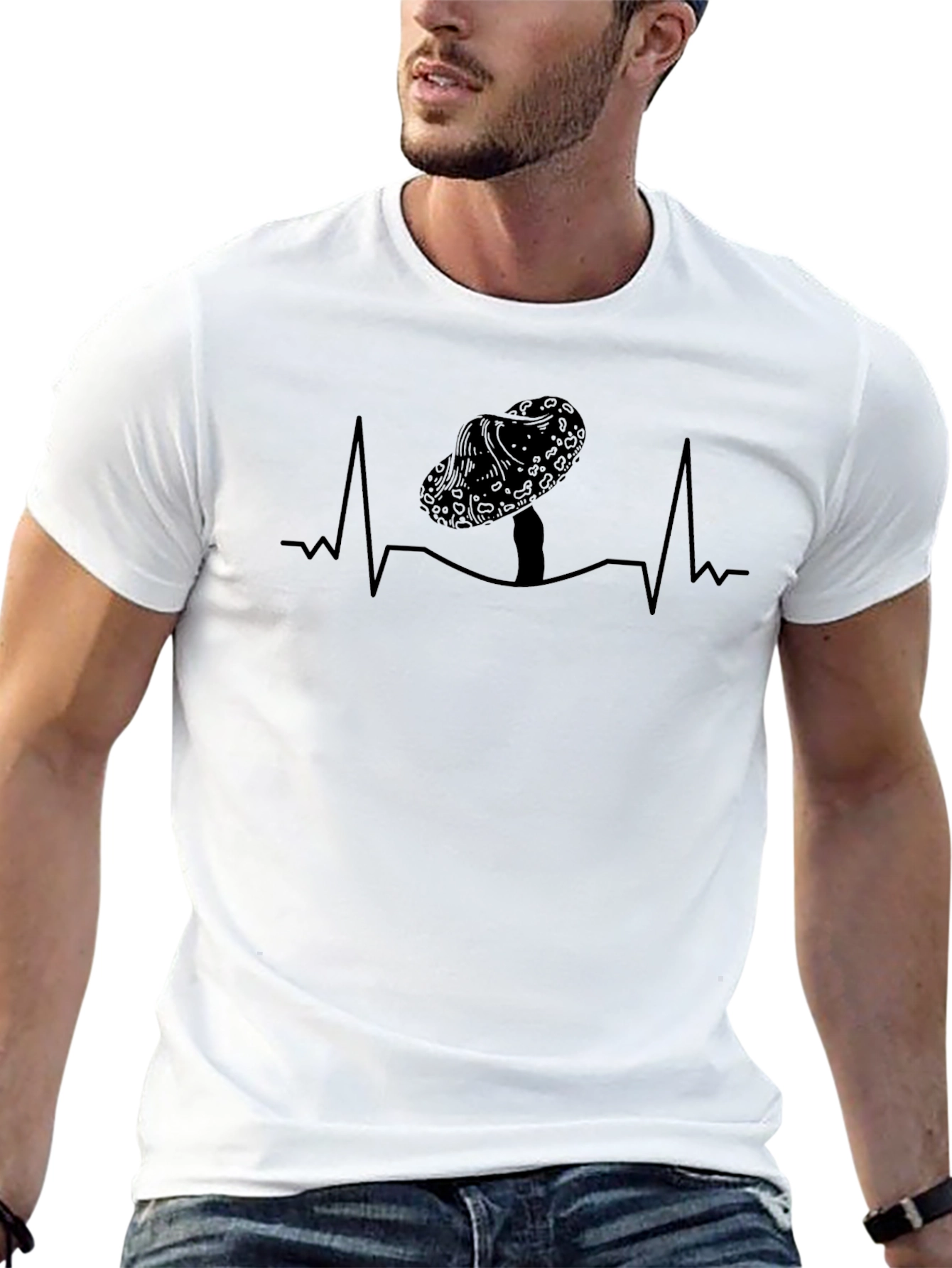 Mushroom Heartbeat T-Shirt