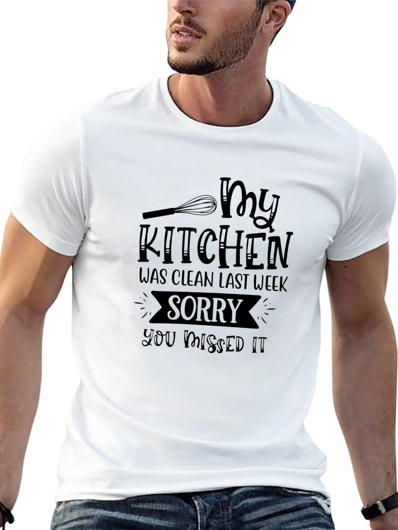 Funny Kitchen Humor T-Shirt - Clean Last Week