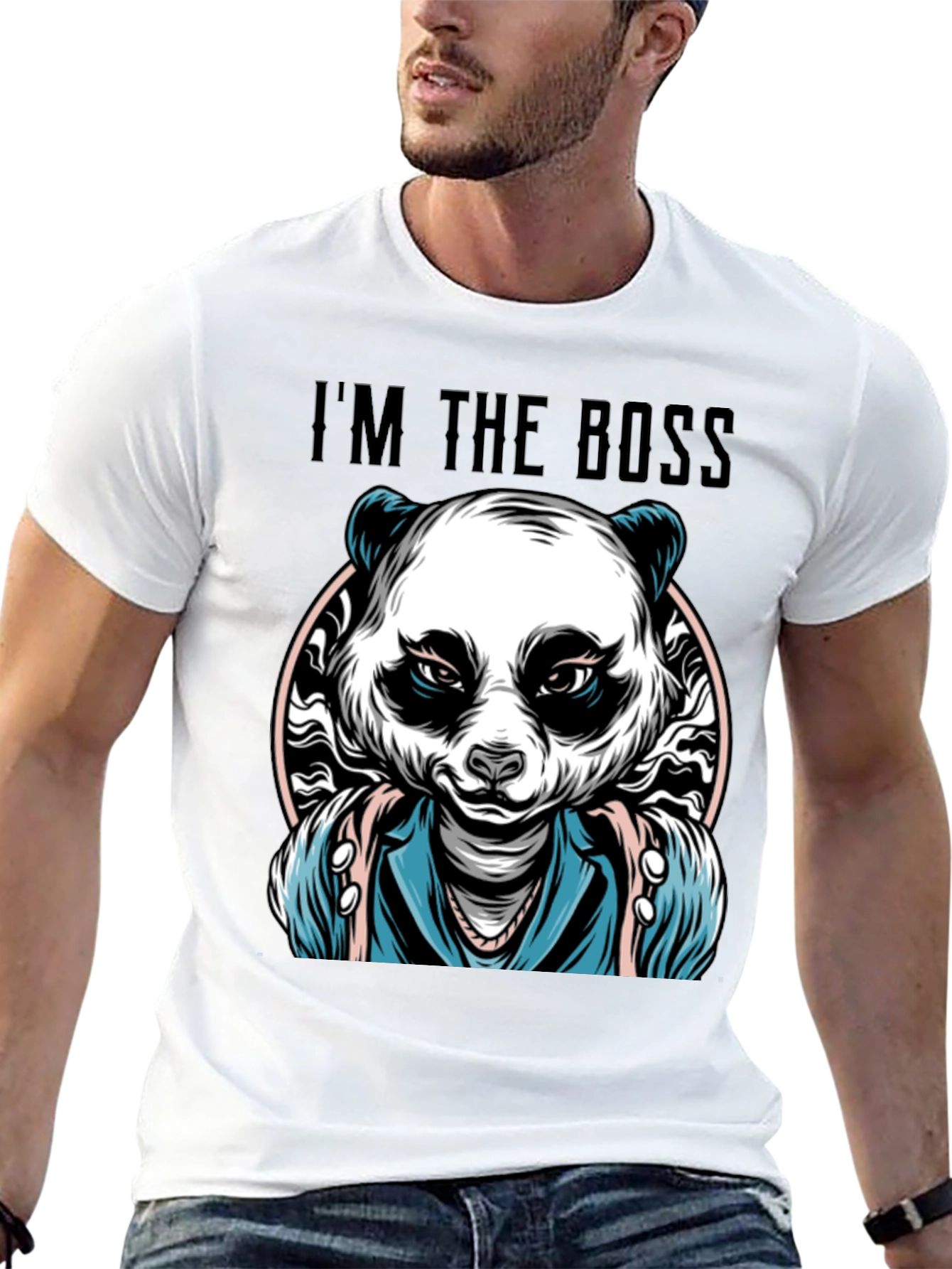 Im The Boss Panda T-Shirt