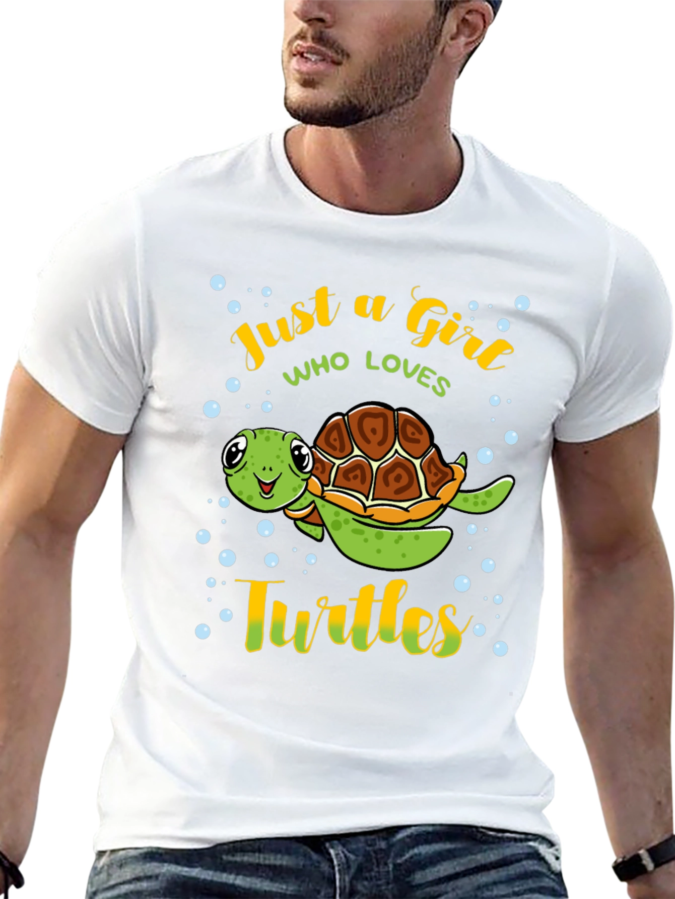 Just a Girl Who Loves Turtles T-Shirt