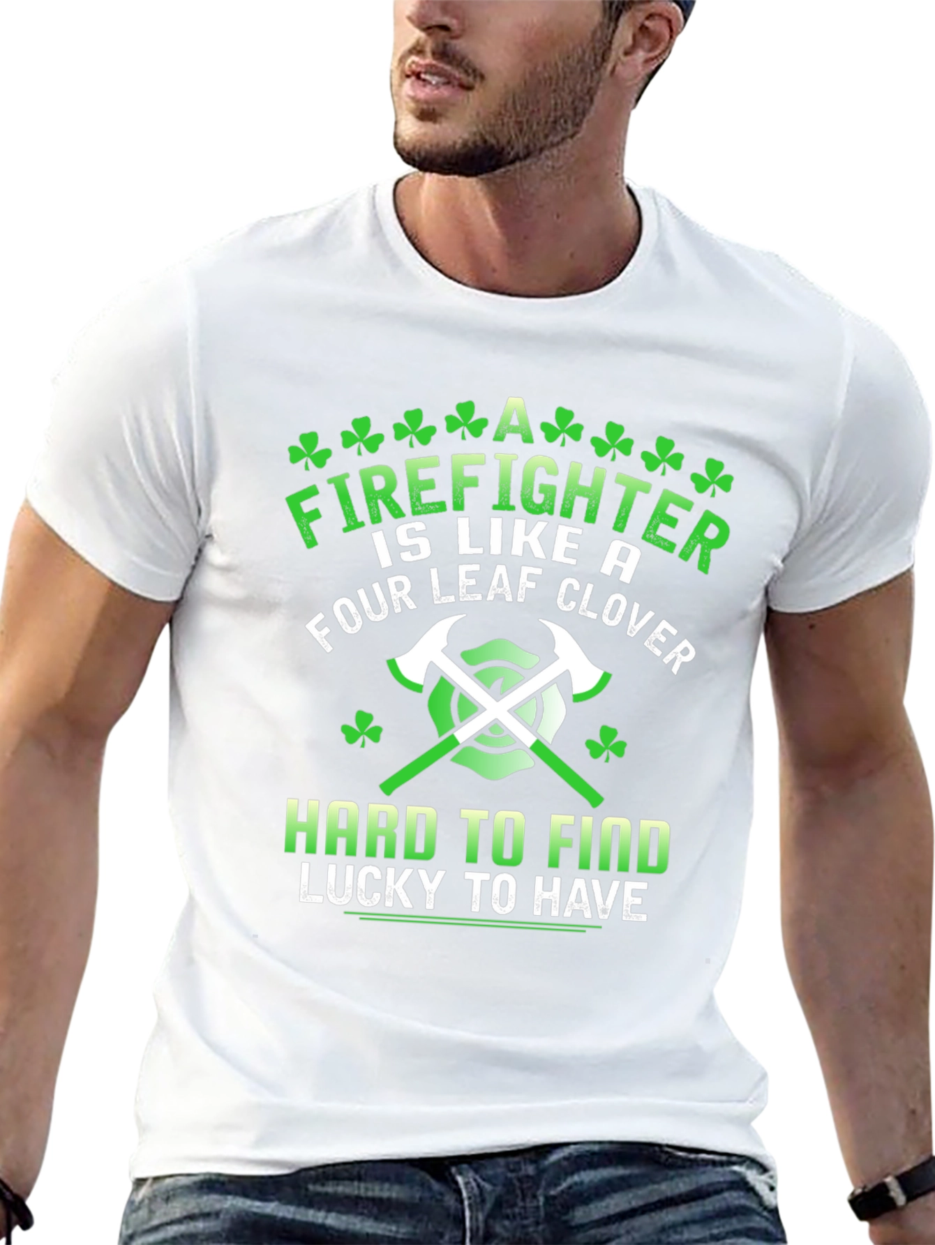 Firefighter St. Patricks Day T-Shirt
