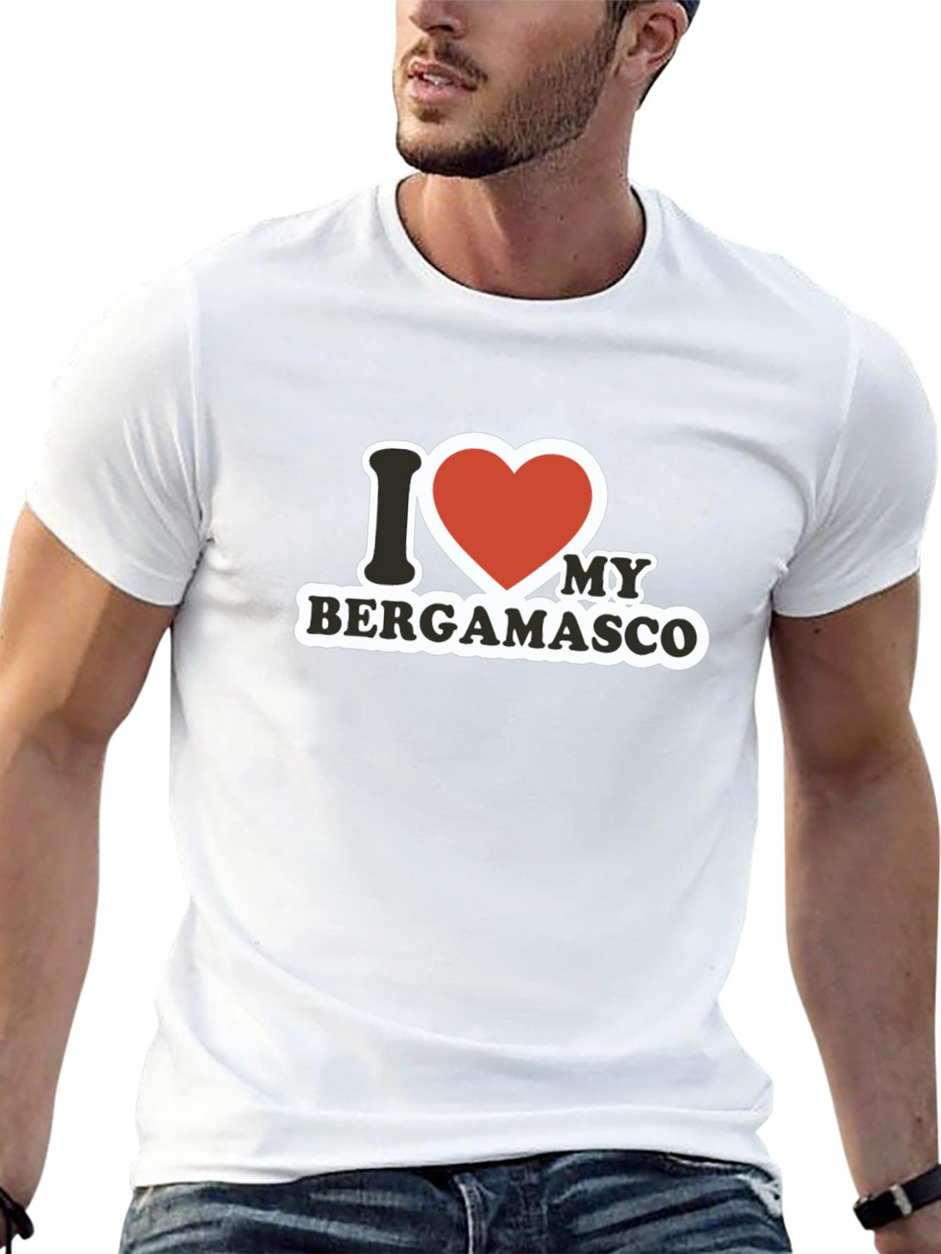 I Heart My Bergamasco Dog T-Shirt