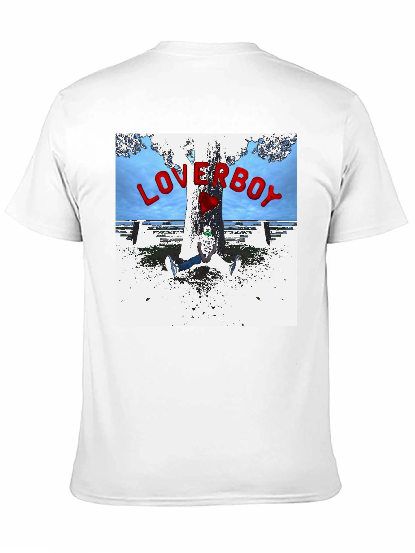 Loverboy Graphic Print Black T-Shirt