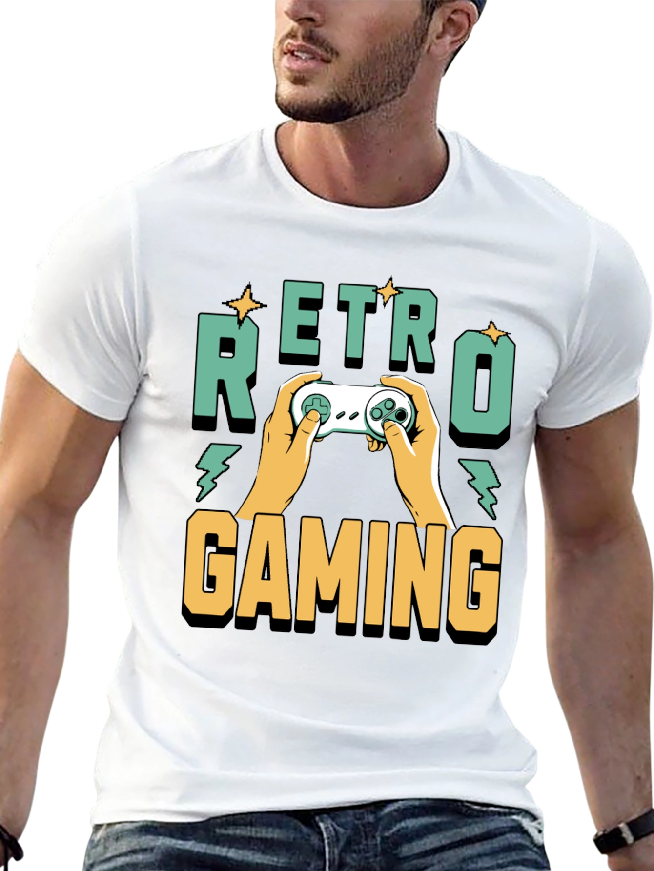Retro Gaming T-Shirt - Gamer Graphic Tee