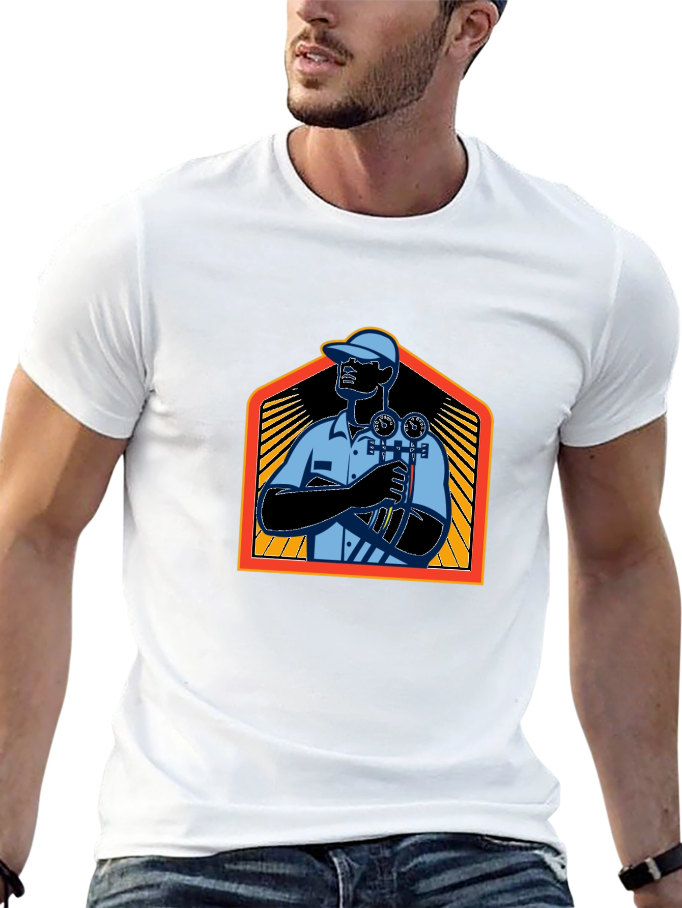 HVAC Technician T-Shirt - Cool Graphic Tee