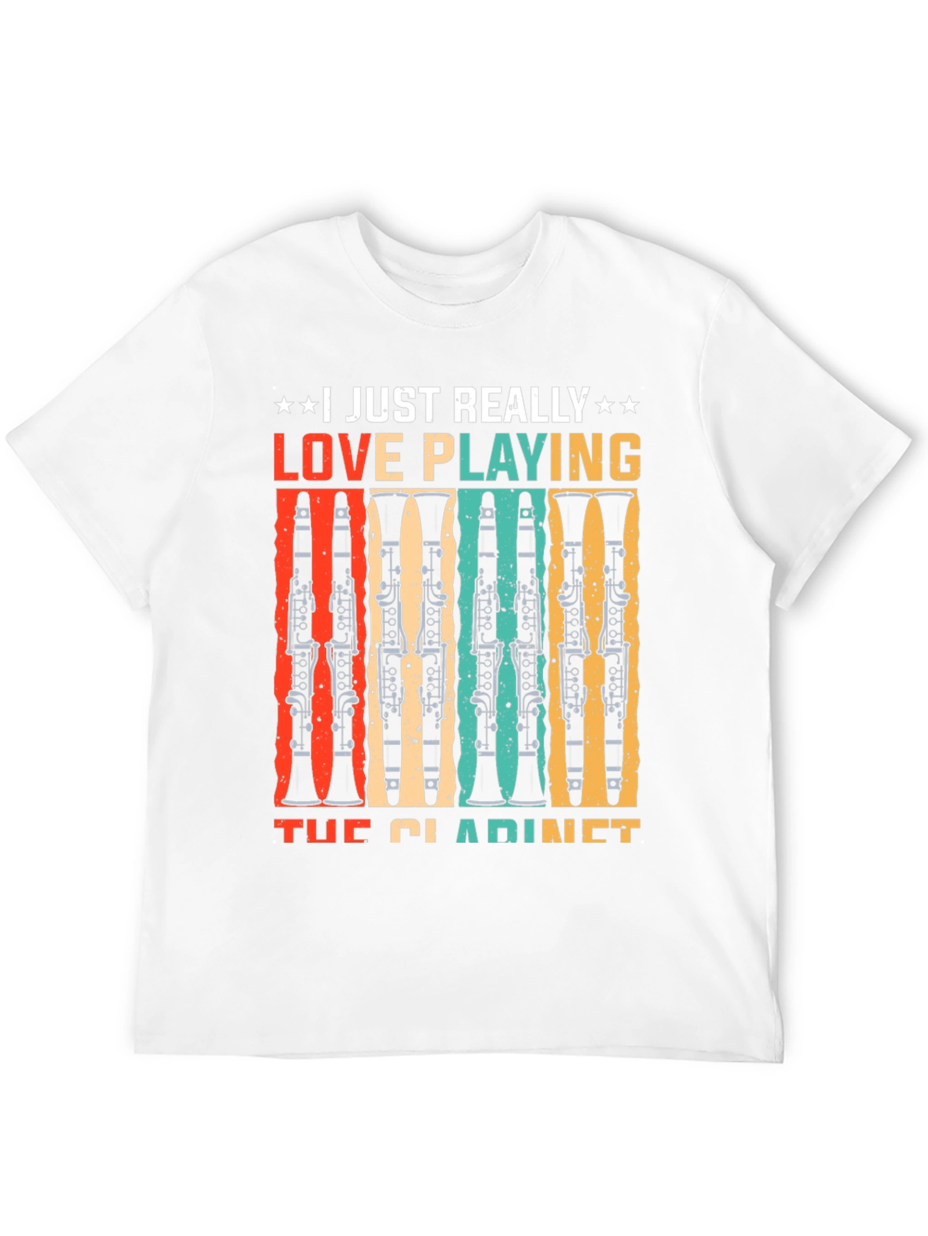 I Love Playing Clarinet T-Shirt